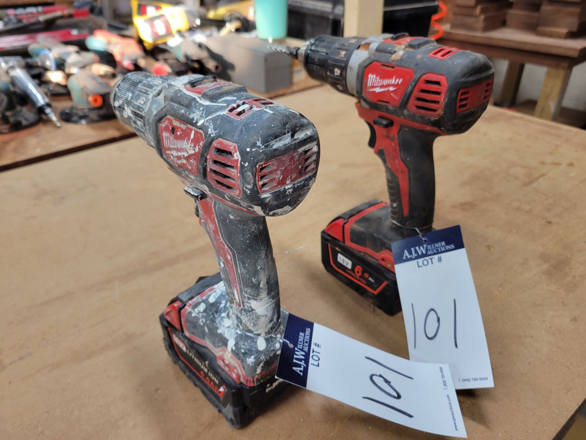 {EACH} (2) Milwaukee 18 Volt 1/2" Drill Driver w/ Battery and Charger - Image 2 of 3