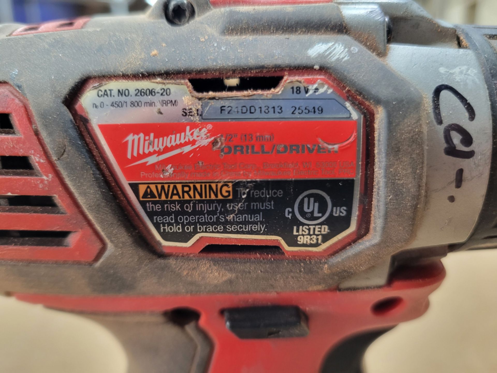 {EACH} (2) Milwaukee 18 Volt 1/2" Drill Driver w/ Battery and Charger - Image 3 of 3