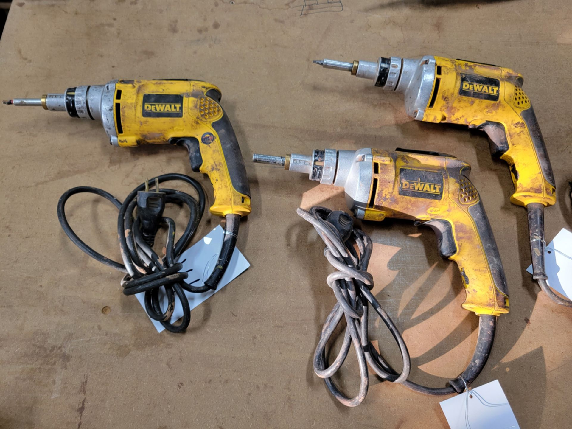 {EACH} (3) Dewalt 120 Volt Corded Screwdrivers