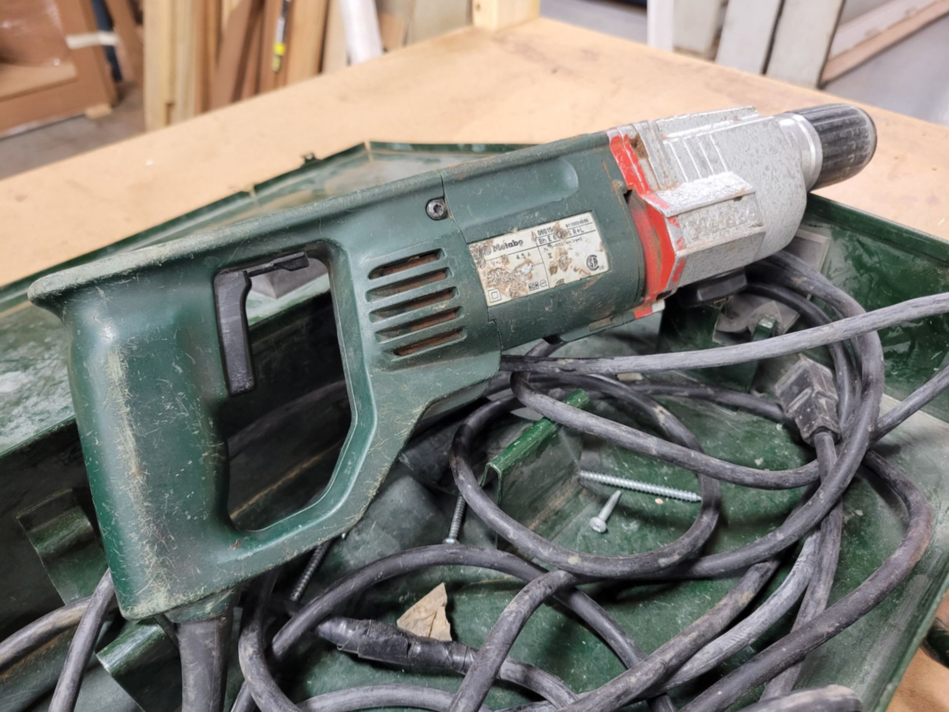 Metabo Model: BHE6015 3/4" Corded Rotary Hammer Drill w/ case - Image 2 of 3