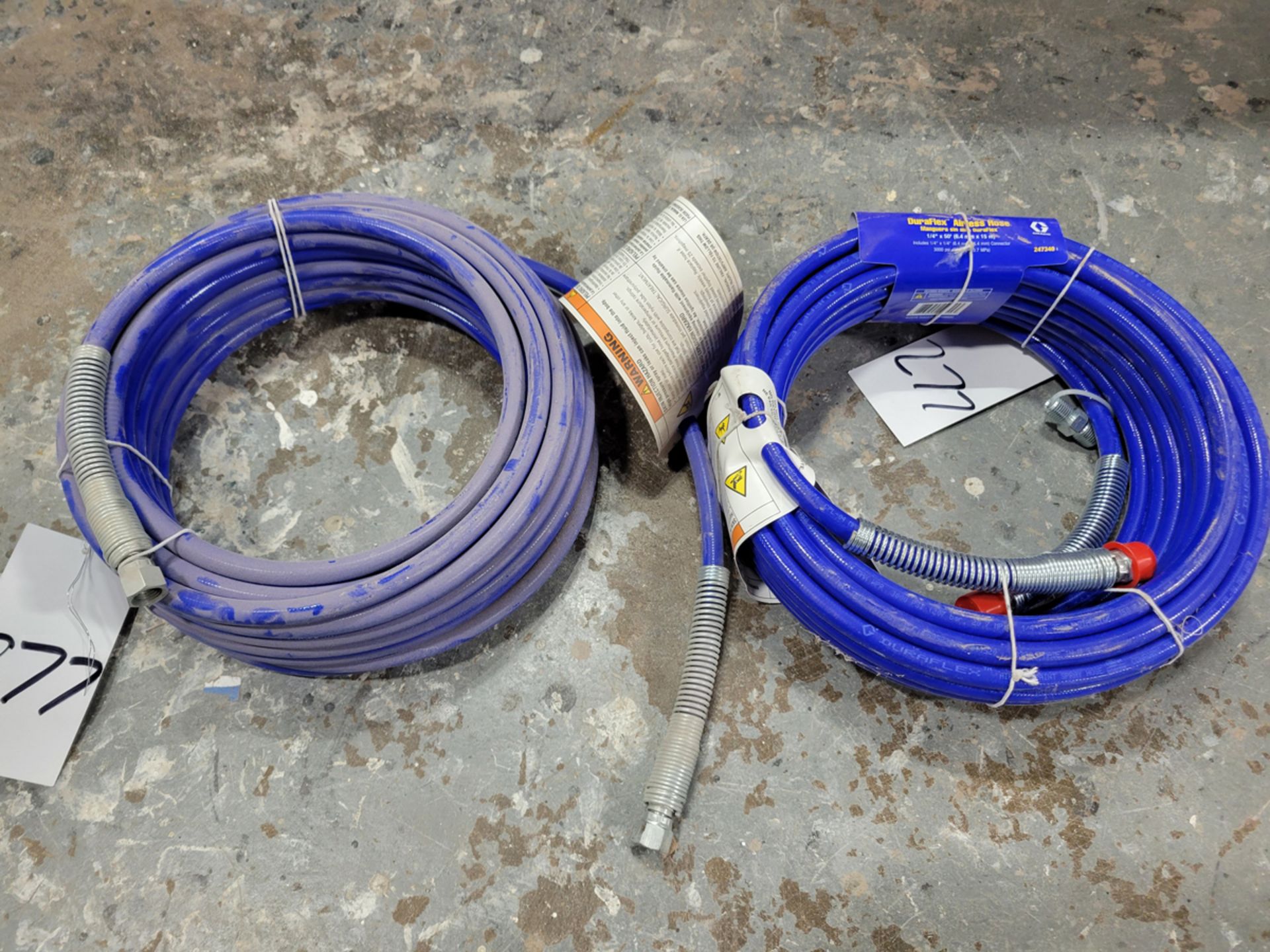 {EACH} (2) Graco Duraflex Airless Hose