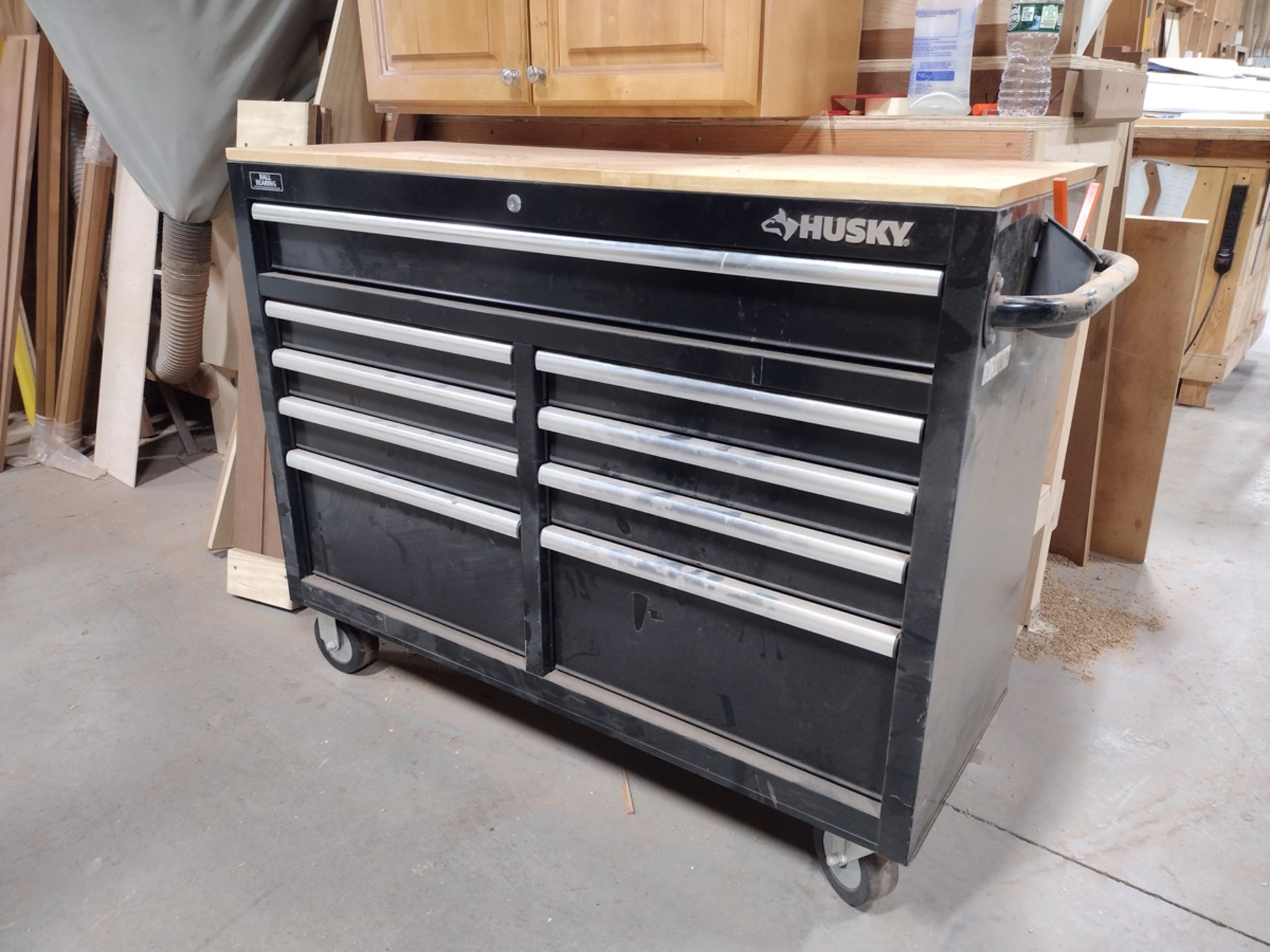 Husky 9 Drawer Portable Tool Chest w/Contents