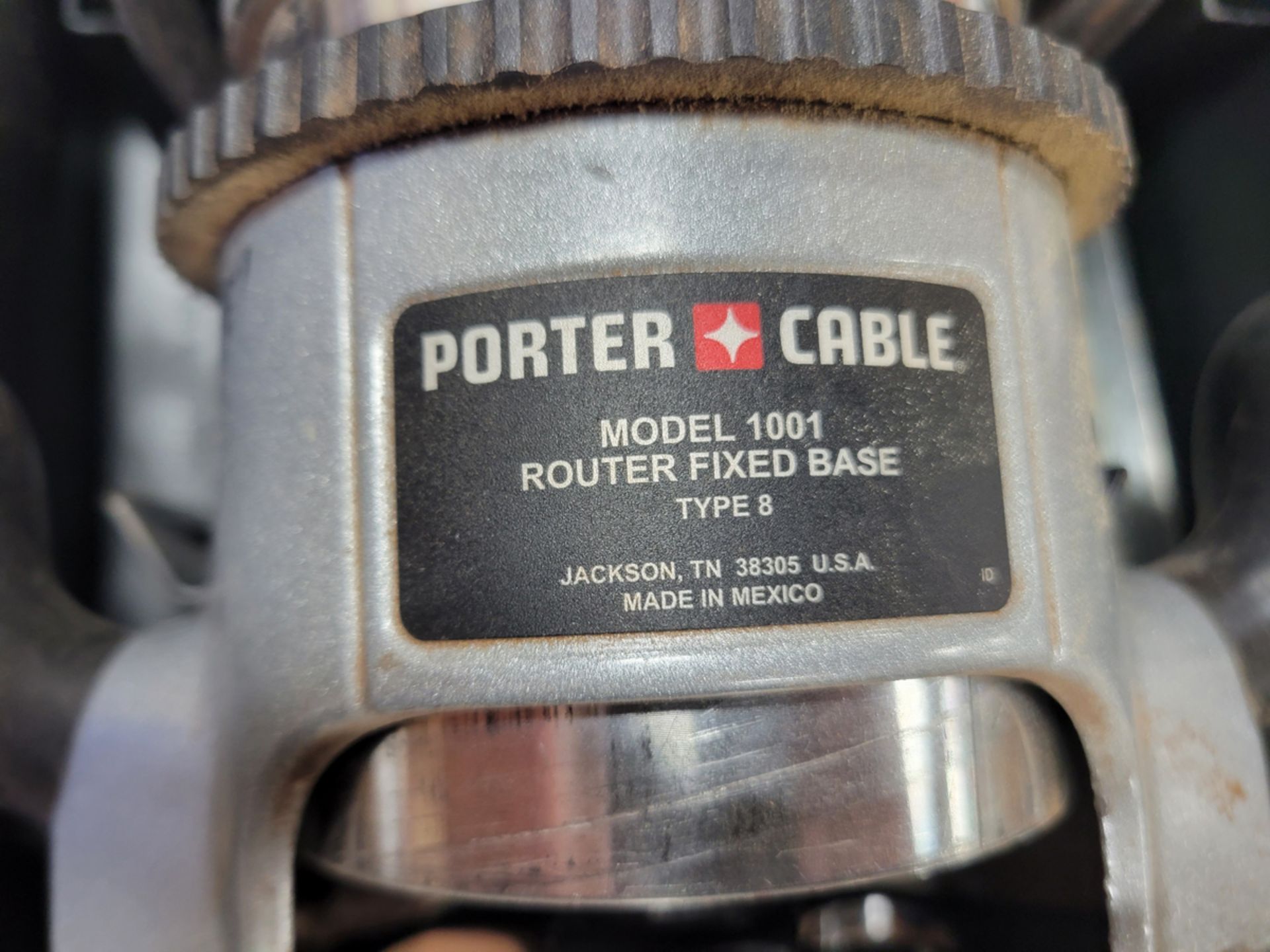 {EACH} (2) Cable Porter Model: 1001 Fixed Base Corded Router w/ case - Image 3 of 3