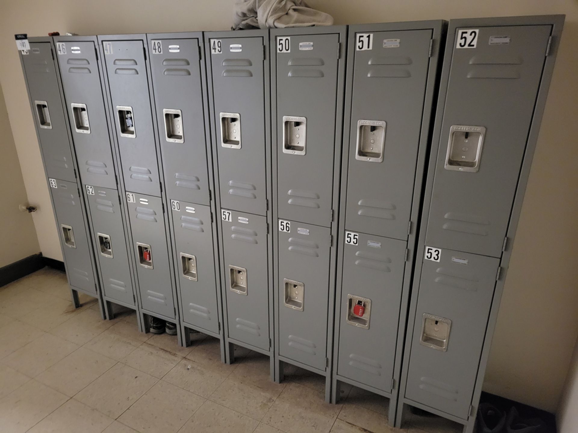 {EACH} (9) Sections of Two-Tier, Salsbury Two Door Lockers - Image 2 of 4