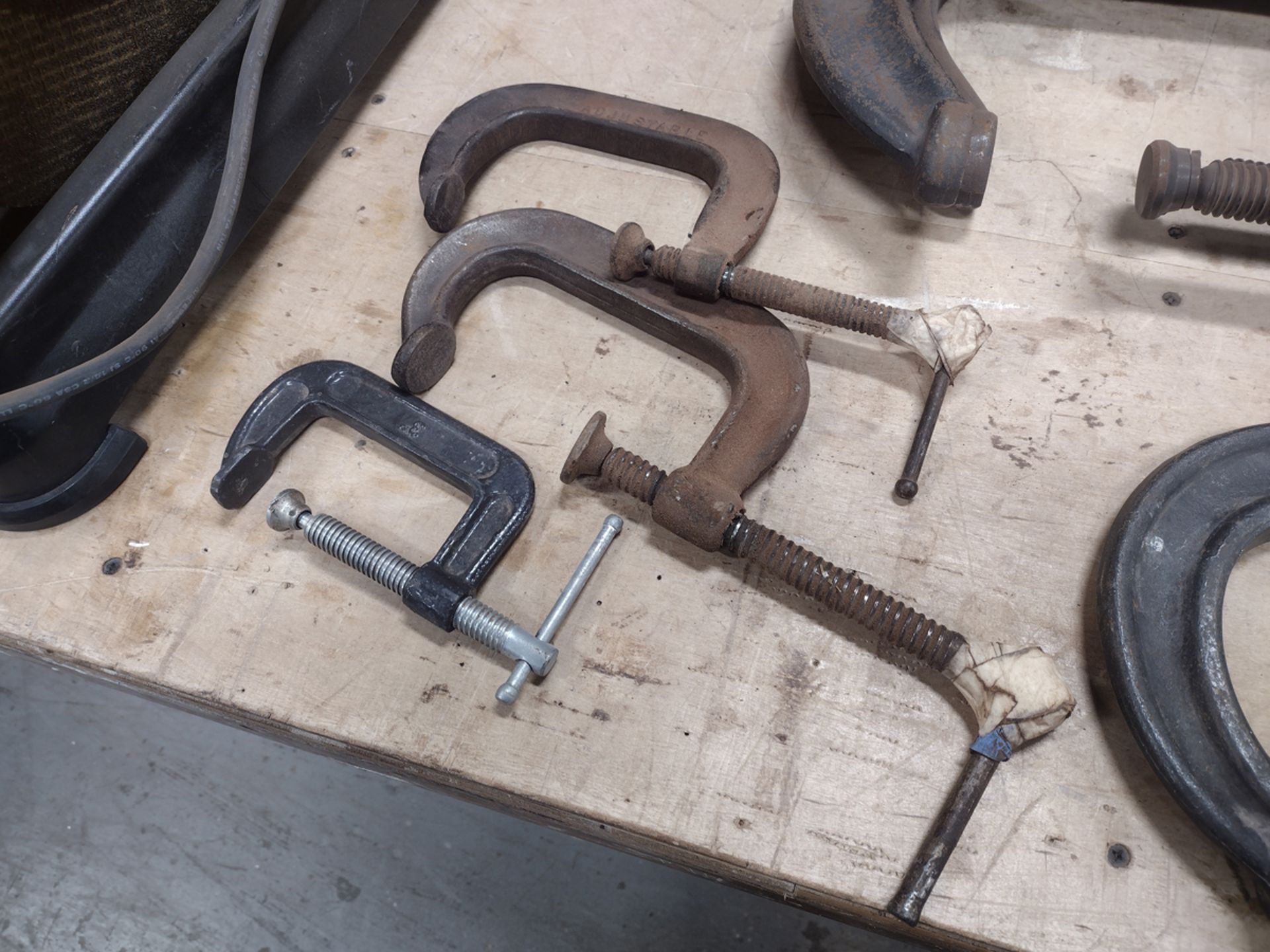 A Group of (4) Ass't C-Clamp