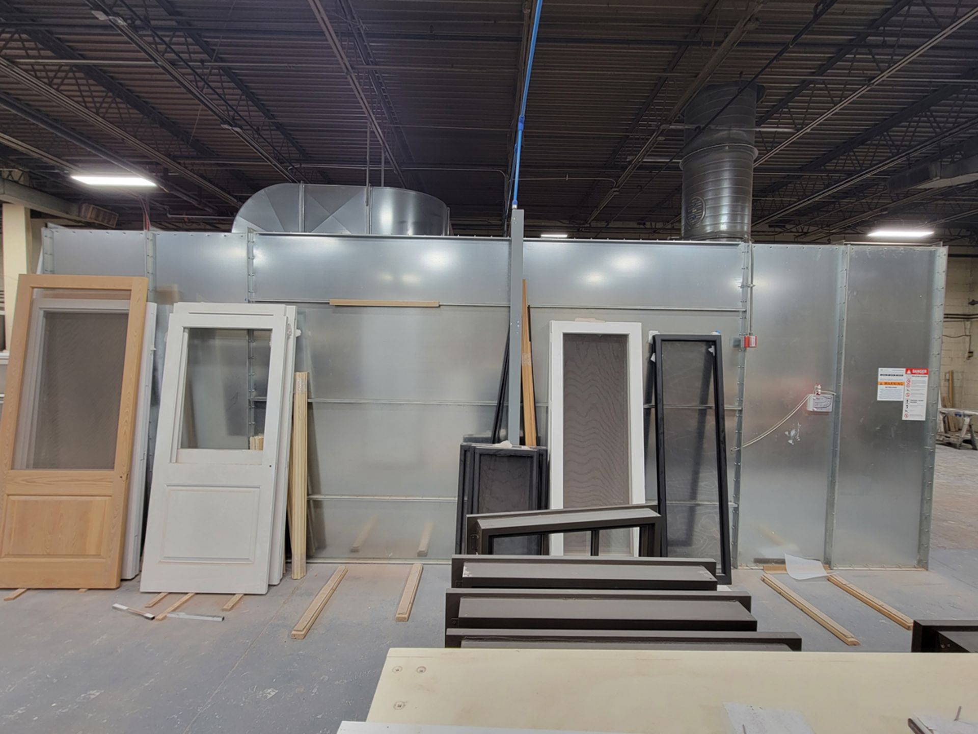 Global Finishing Solutions Large Equipment Crossdraft Spray Booth w/ Siemens Simatic HMI Panel - Image 2 of 44