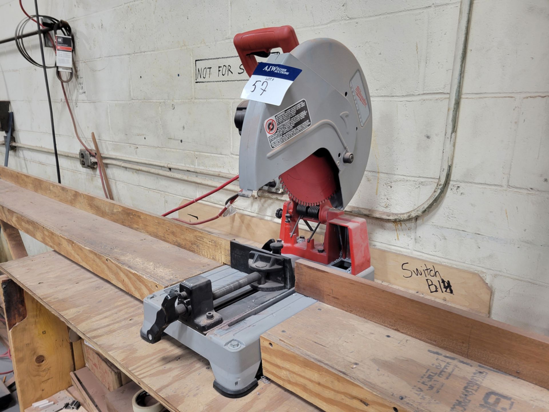 Milwaukee Heavy Duty 14" Abrasive Cutoff Machine