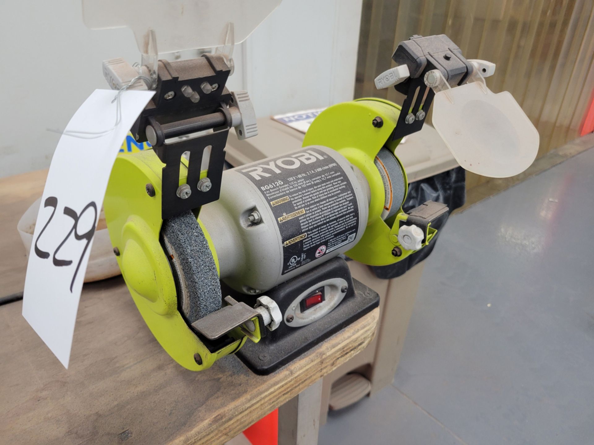 Ryobi Model: BG612G 6" Bench Grinder