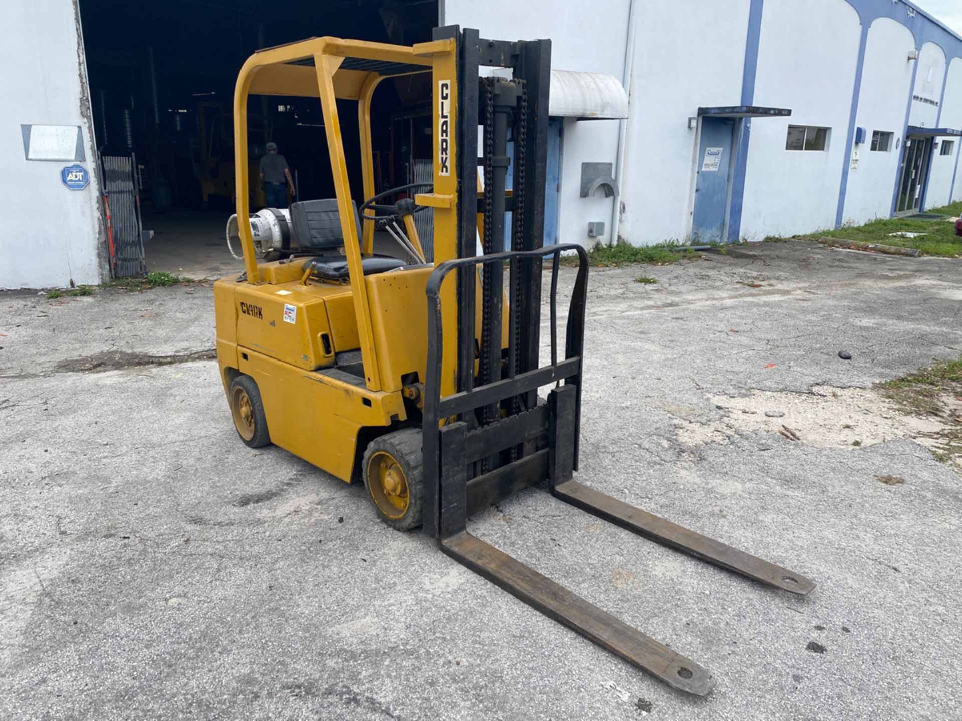 Clark C500-45 4,500lbs Capacity LPG Forklift