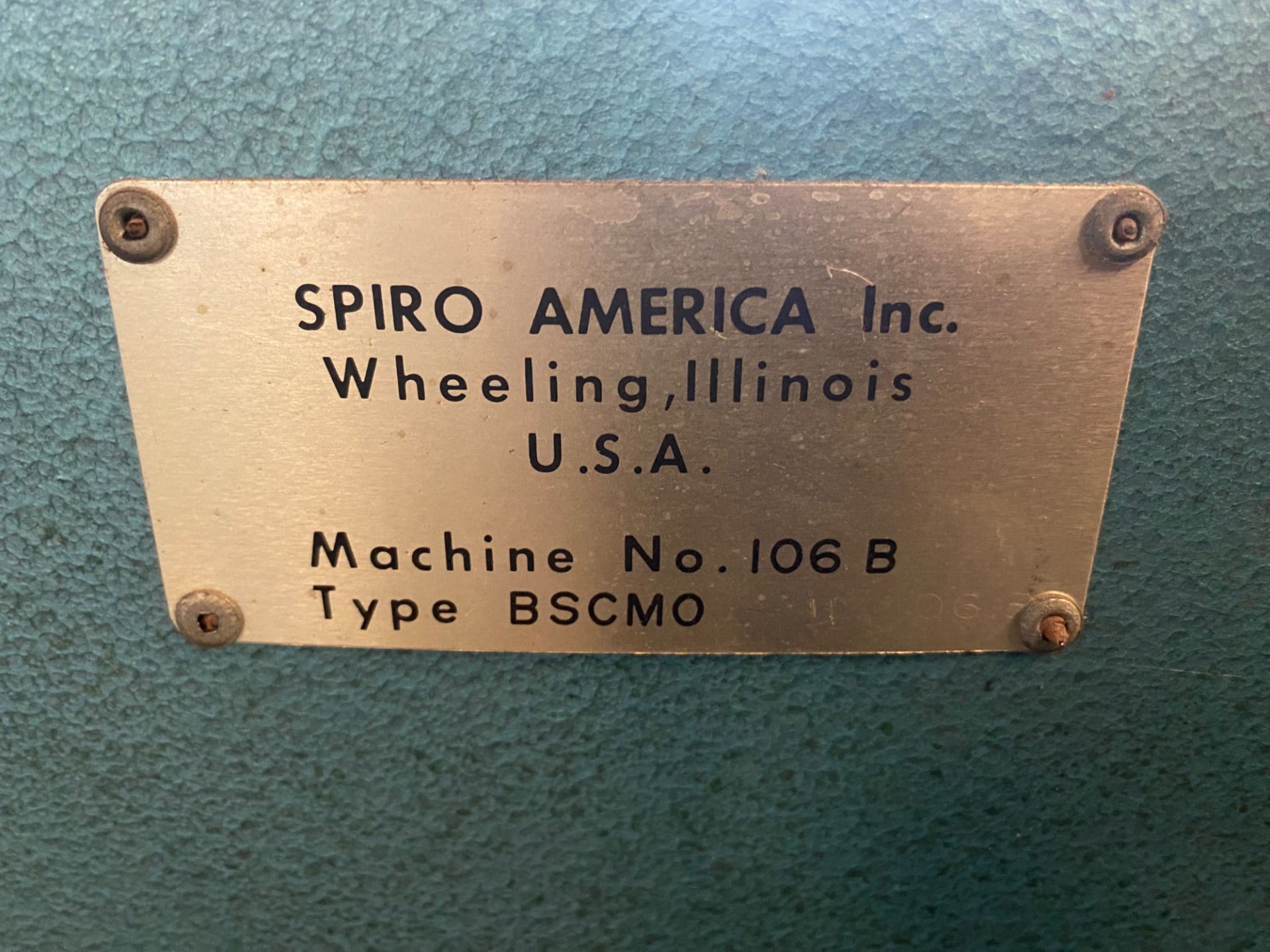 Spiro Machine No. 106B Type Gore Cutter - Image 8 of 11