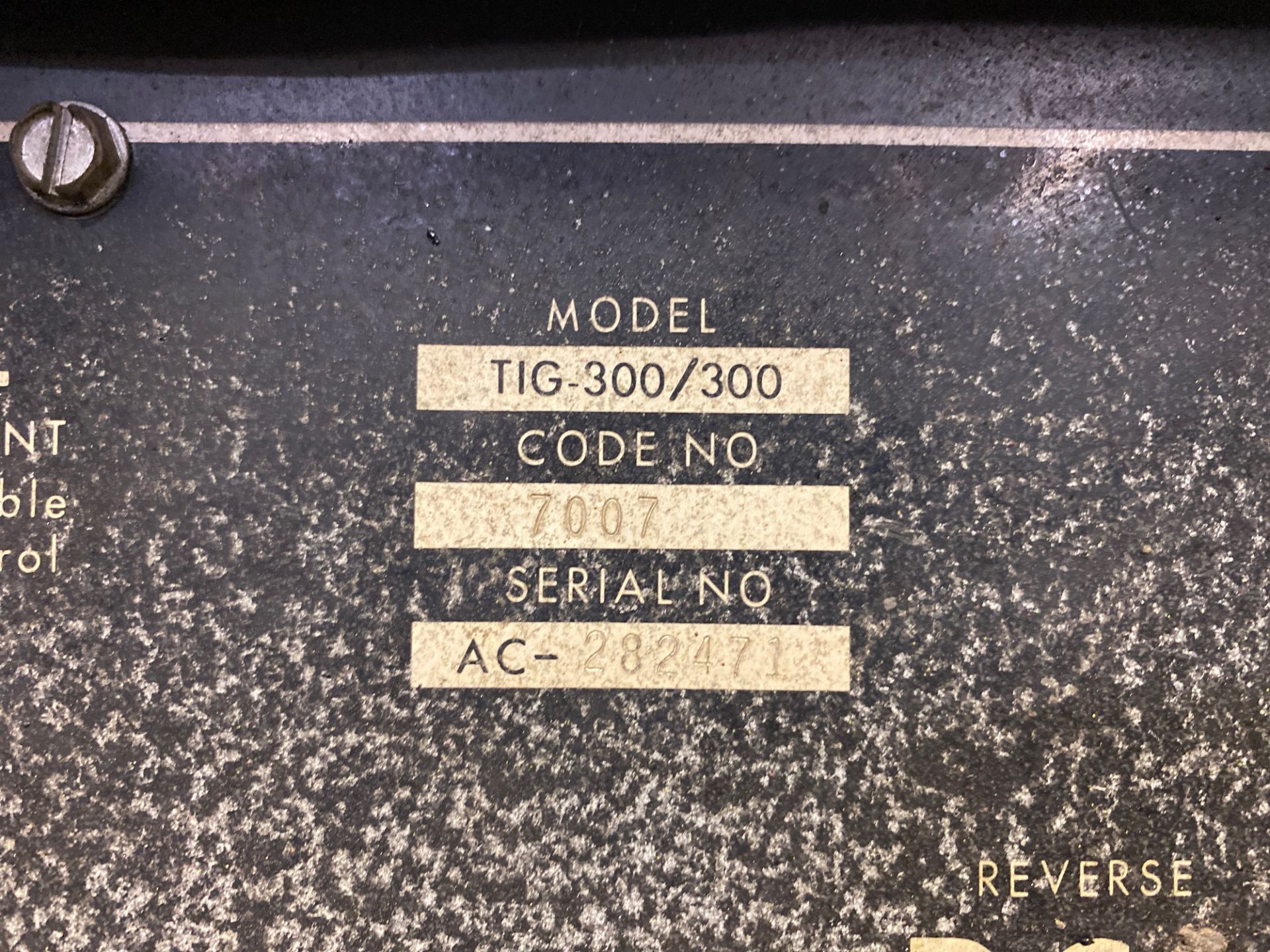 LINCOLN IDEALARC TIG 300/300 AC/DC Welder - Image 4 of 5