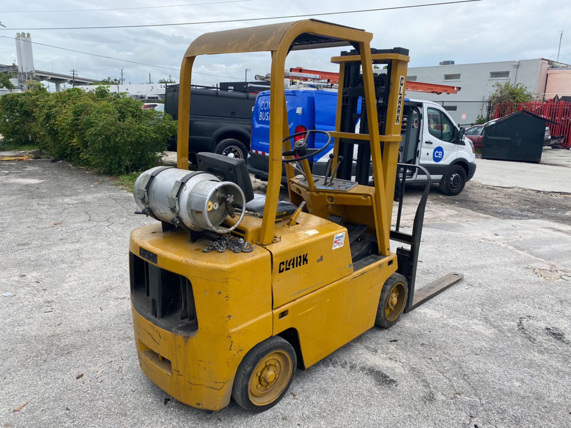 Clark C500-45 4,500lbs Capacity LPG Forklift - Image 3 of 23