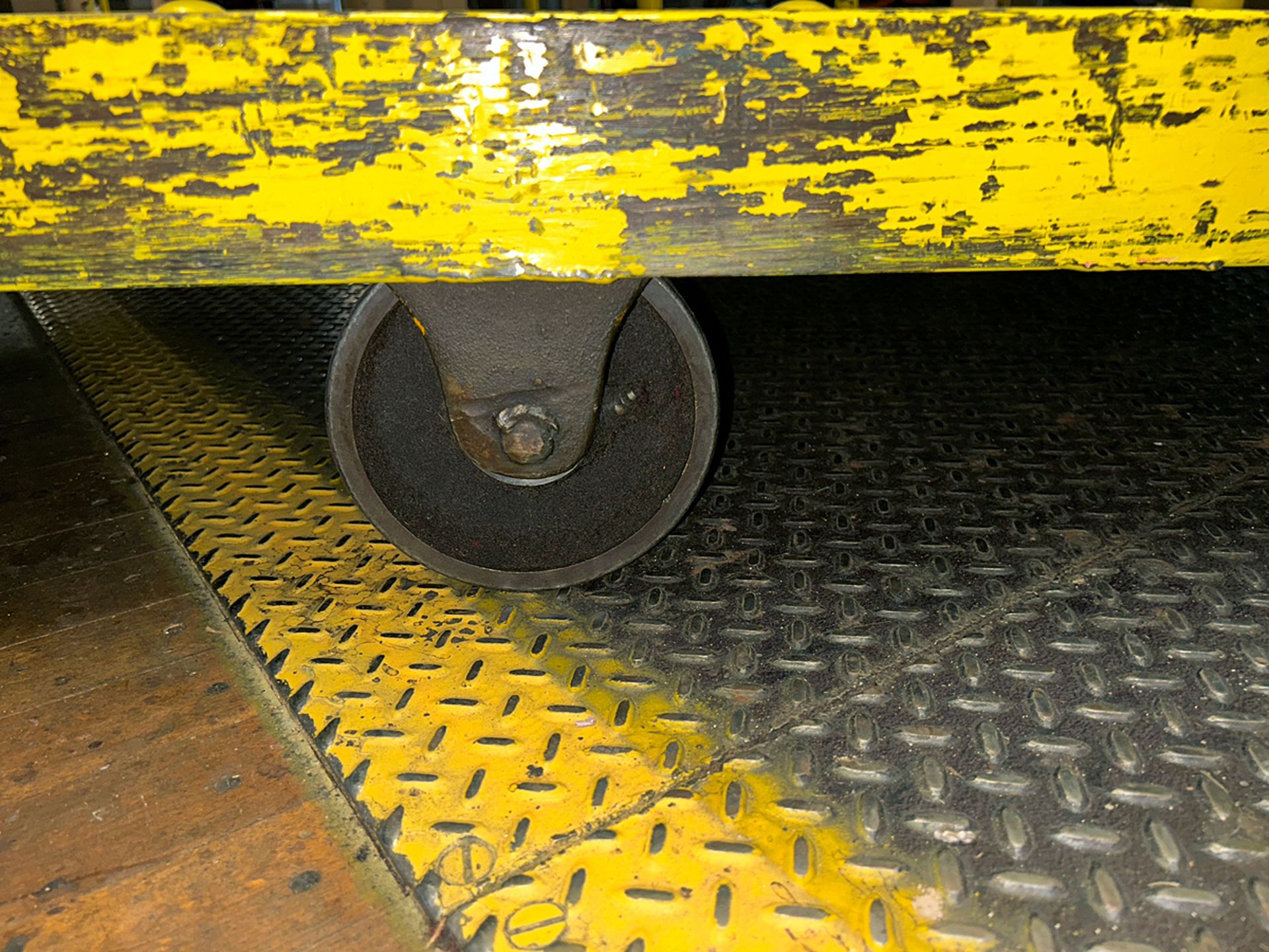 {Each} Heavy Duty Steel Push Cart (72""x42"") - Image 3 of 3