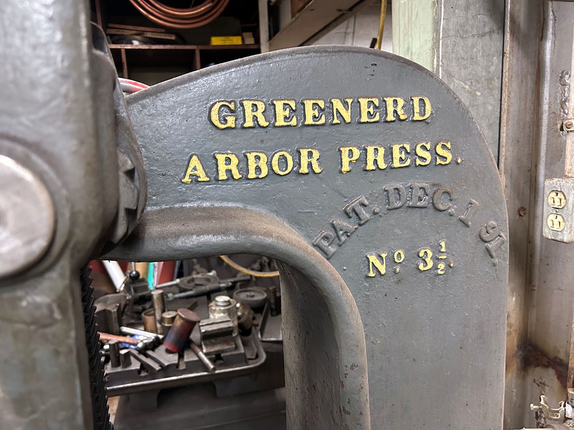 Greenerd No. 3 1/2 Arbor Press - Image 4 of 4