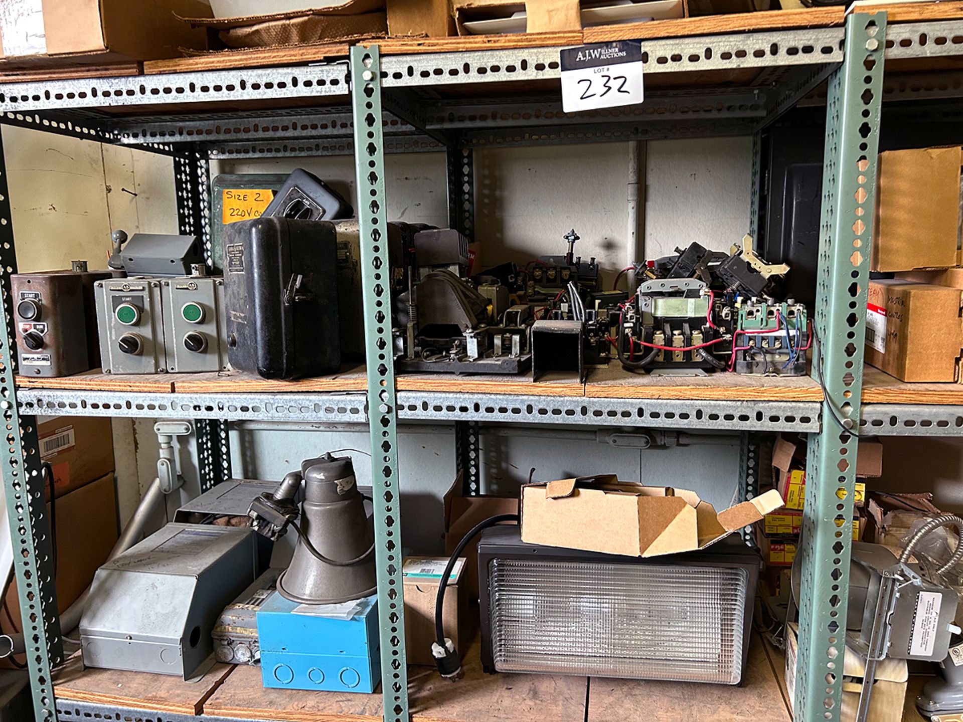 A Group of Motors, Electrical and Lighting Hardware/Components - Image 13 of 19