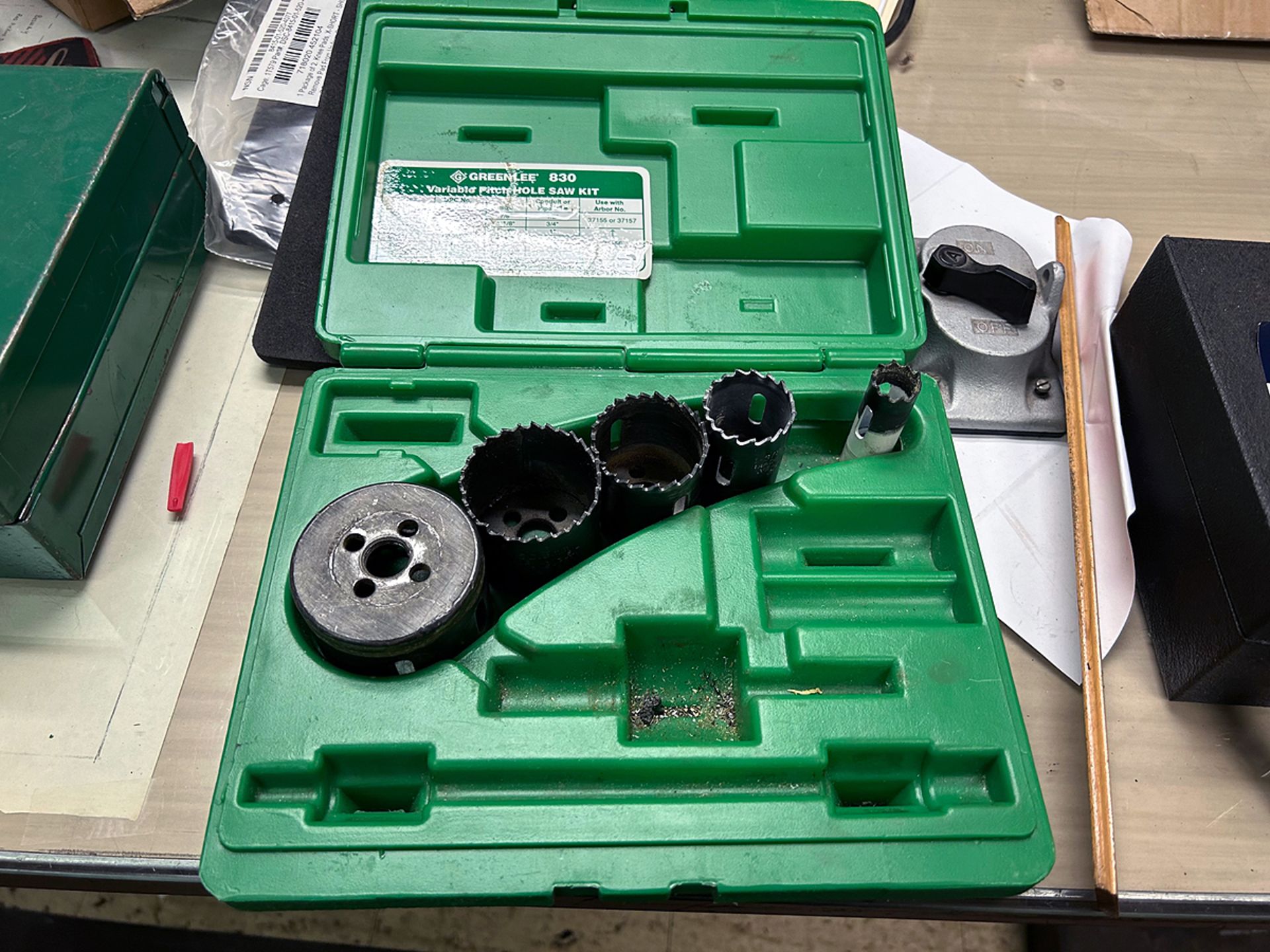 Greenlee 830 Hole Saw Kit (Incomplete)