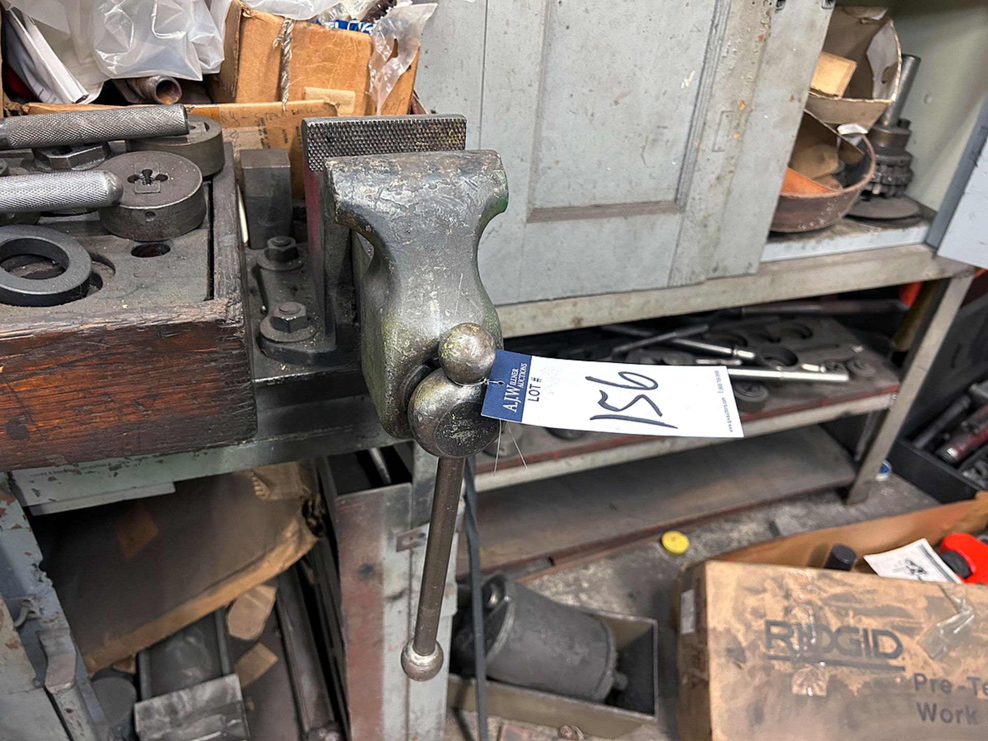 Reed No. 104R 4"" Bench Vise