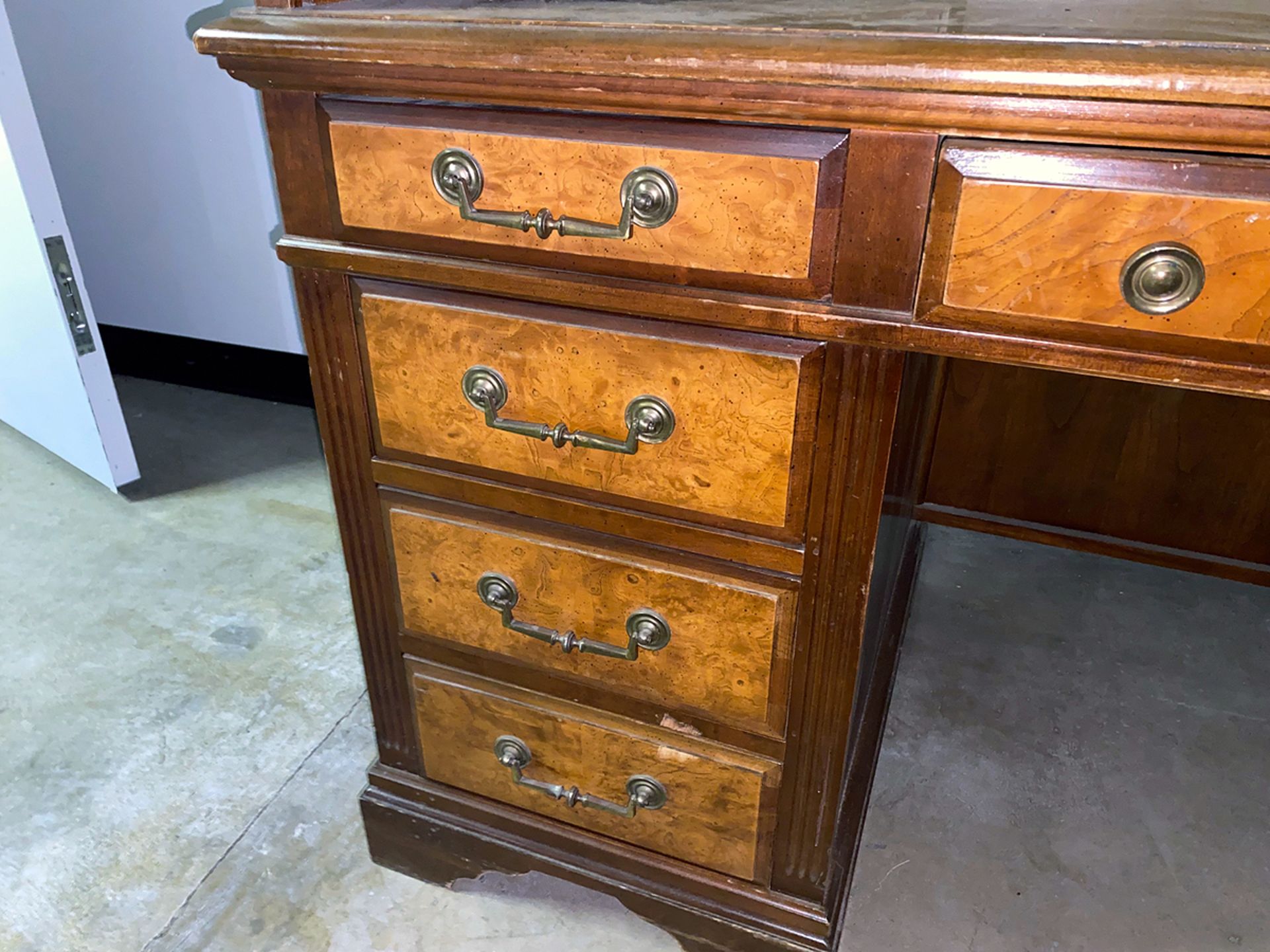 Vintage Jasper Cabinet Company Roll Top Secretary Desk - Image 8 of 12