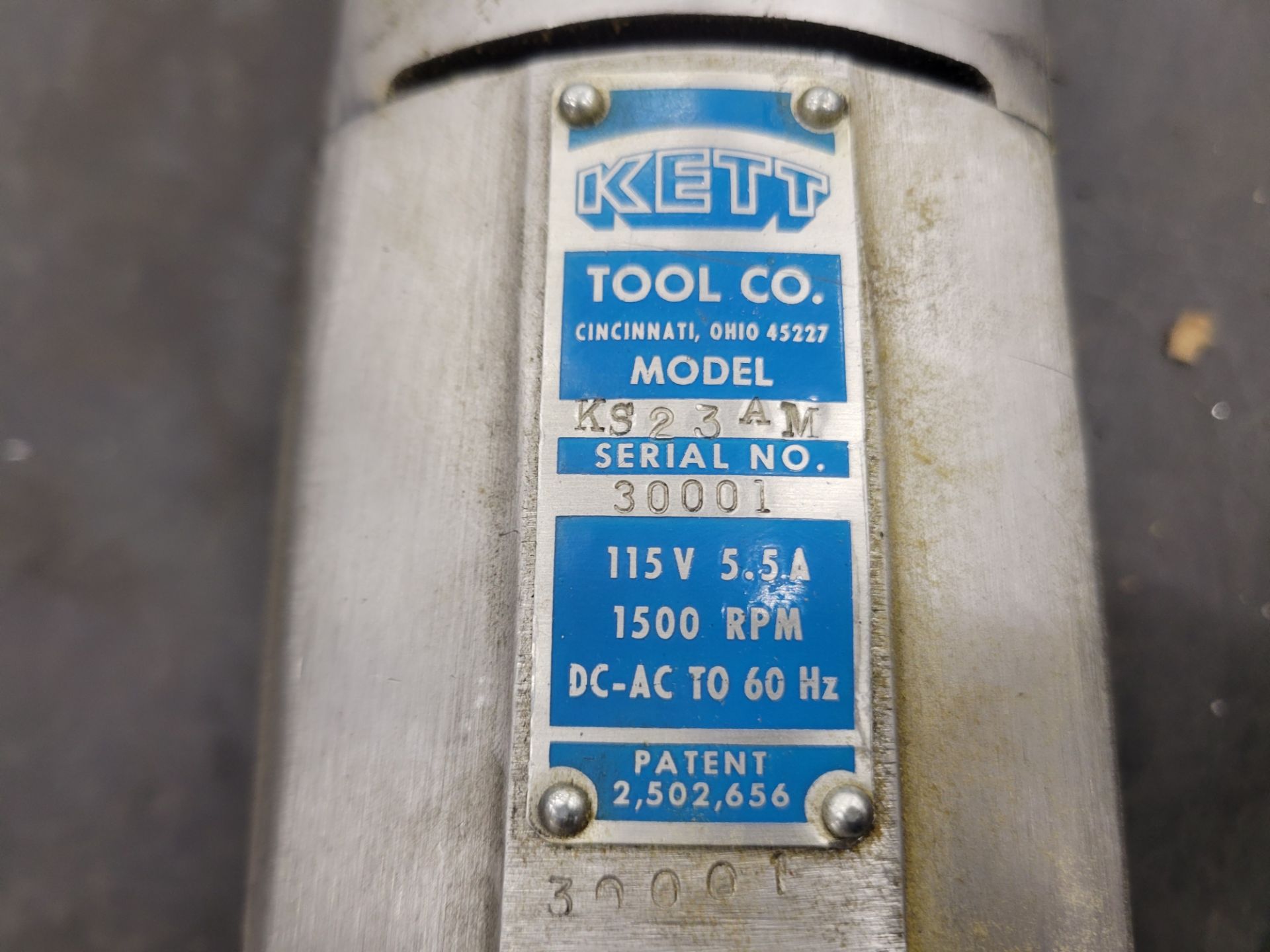 Kett Model KS23AM Corded Commercial Panel Saw - Image 3 of 3