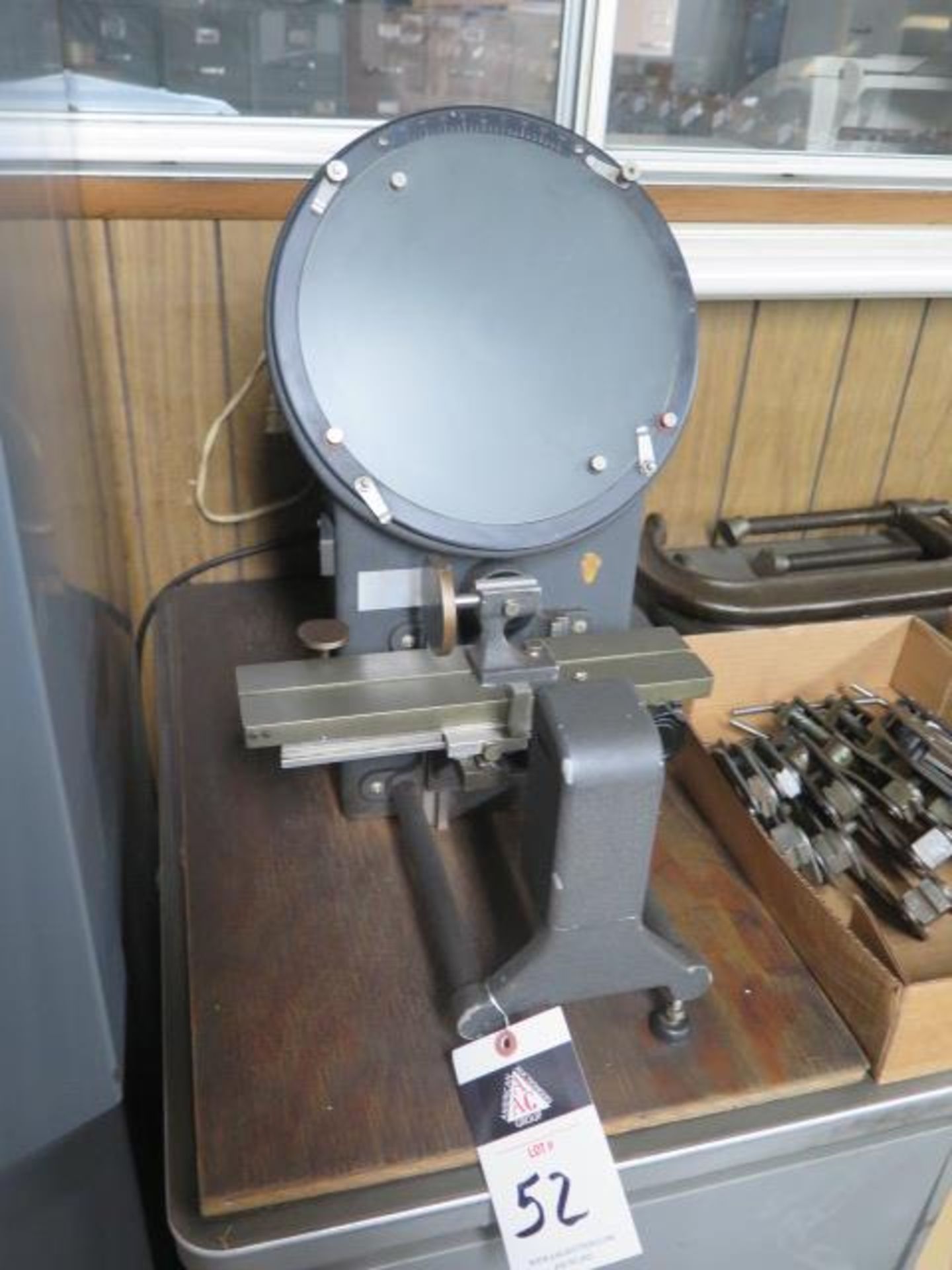 MicroVu 10” Table Model Optical Comparator (SOLD AS-IS - NO WARRANTY)