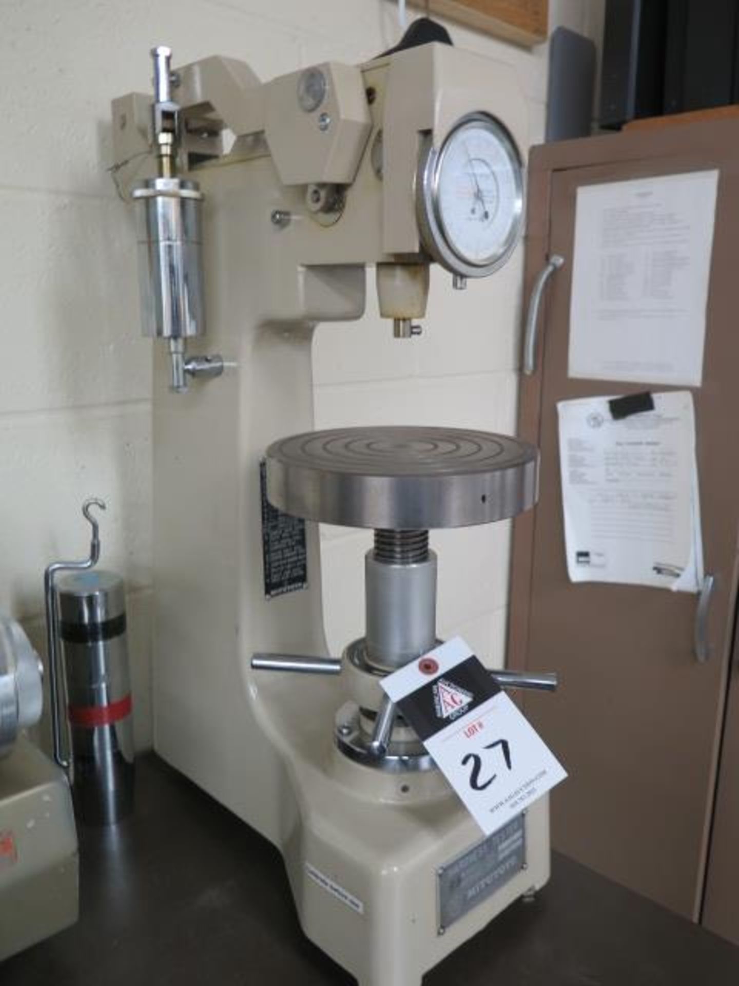 Mitutoyo mdl. 940-130 Rockwell Hardness Tester (SOLD AS-IS - NO WARRANTY) - Image 3 of 18