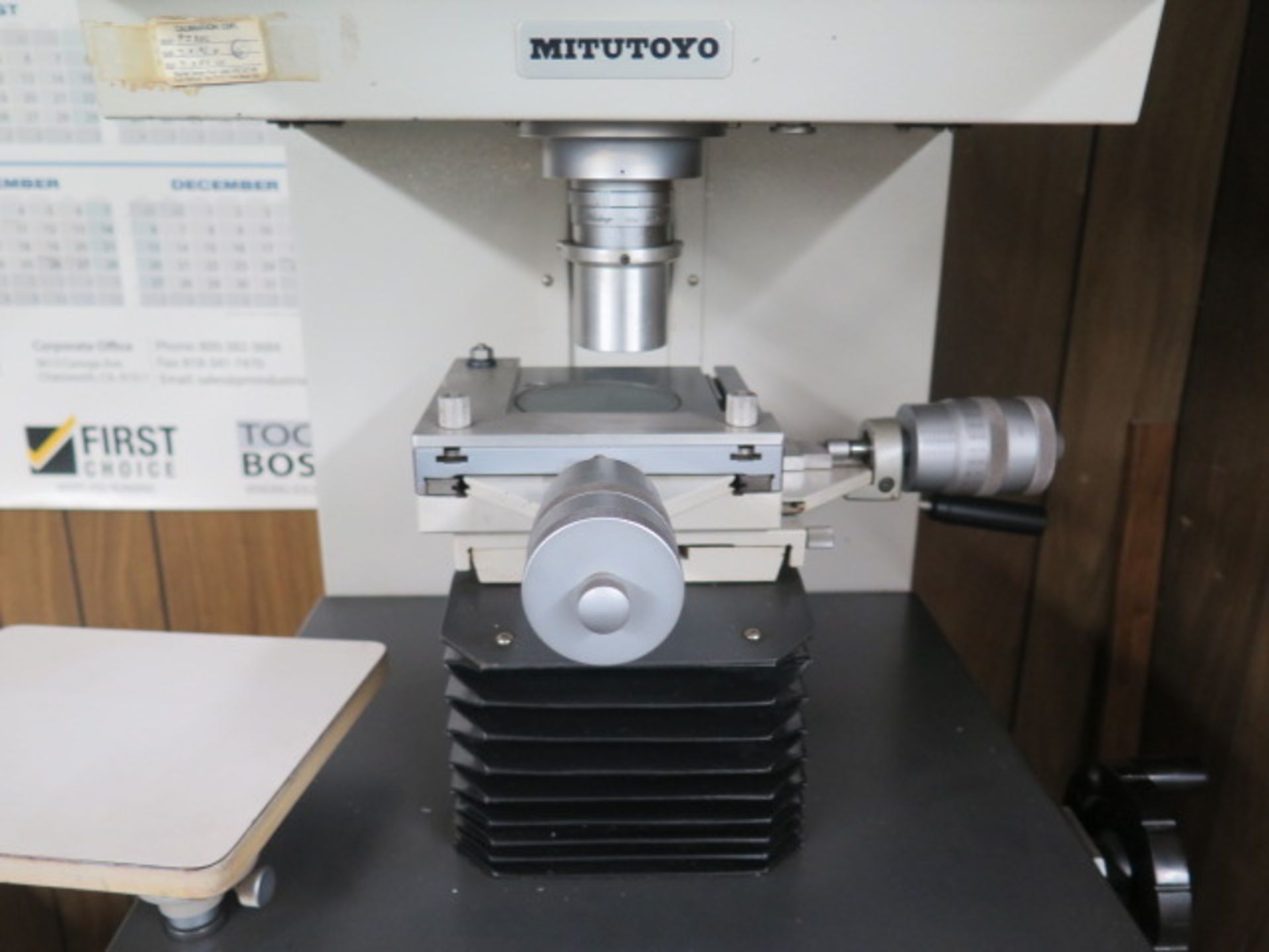 Mitutoyo PJ-300 12” Optical Comparator s/n 7353 w/ Surface and Profile Illumination (SOLD AS-IS - NO - Image 4 of 8