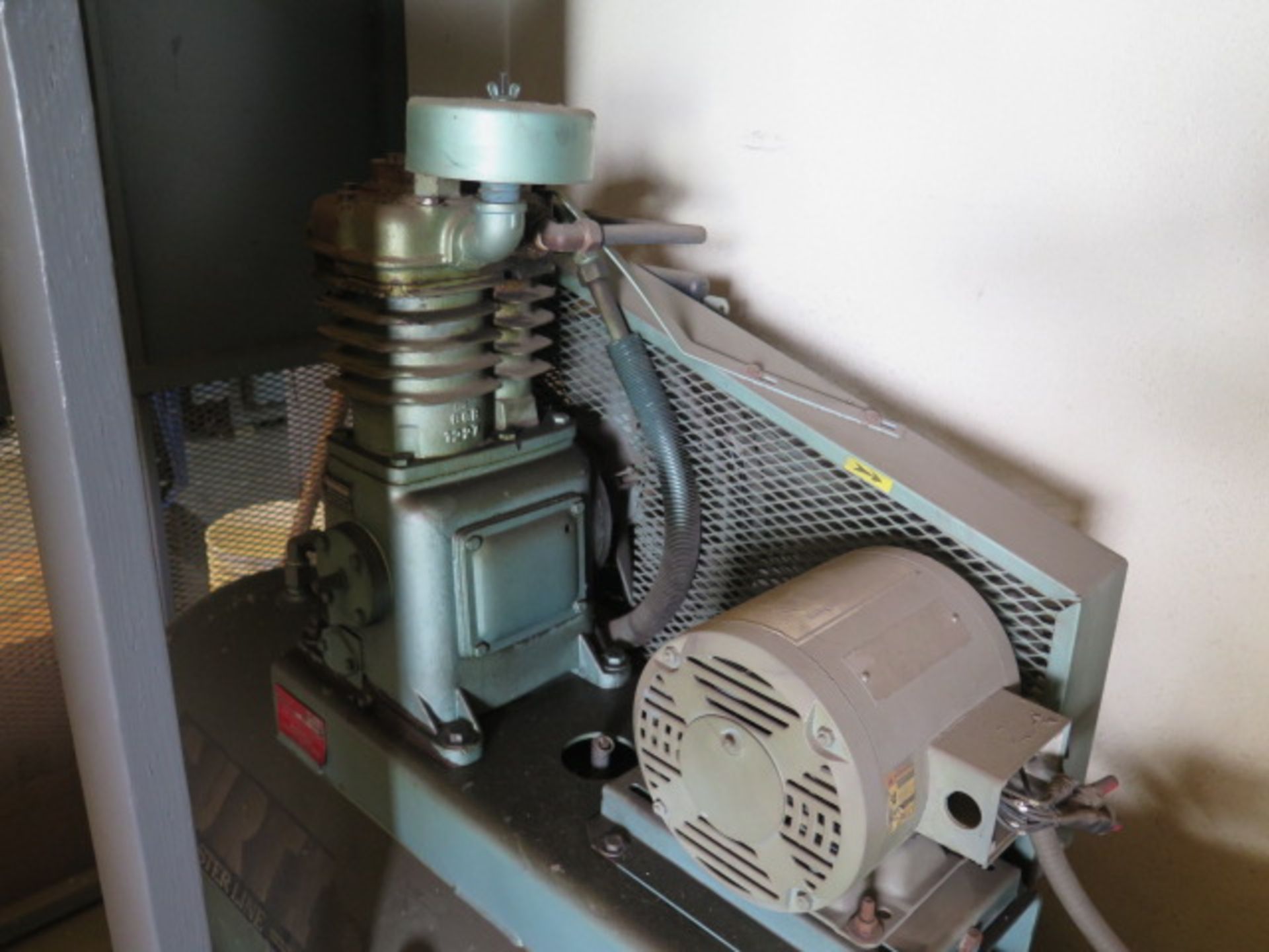 Curtis 5Hp Horizontal Air Compressor w/ 80 Gallon Tank (SOLD AS-IS - NO WARRANTY) - Image 3 of 5