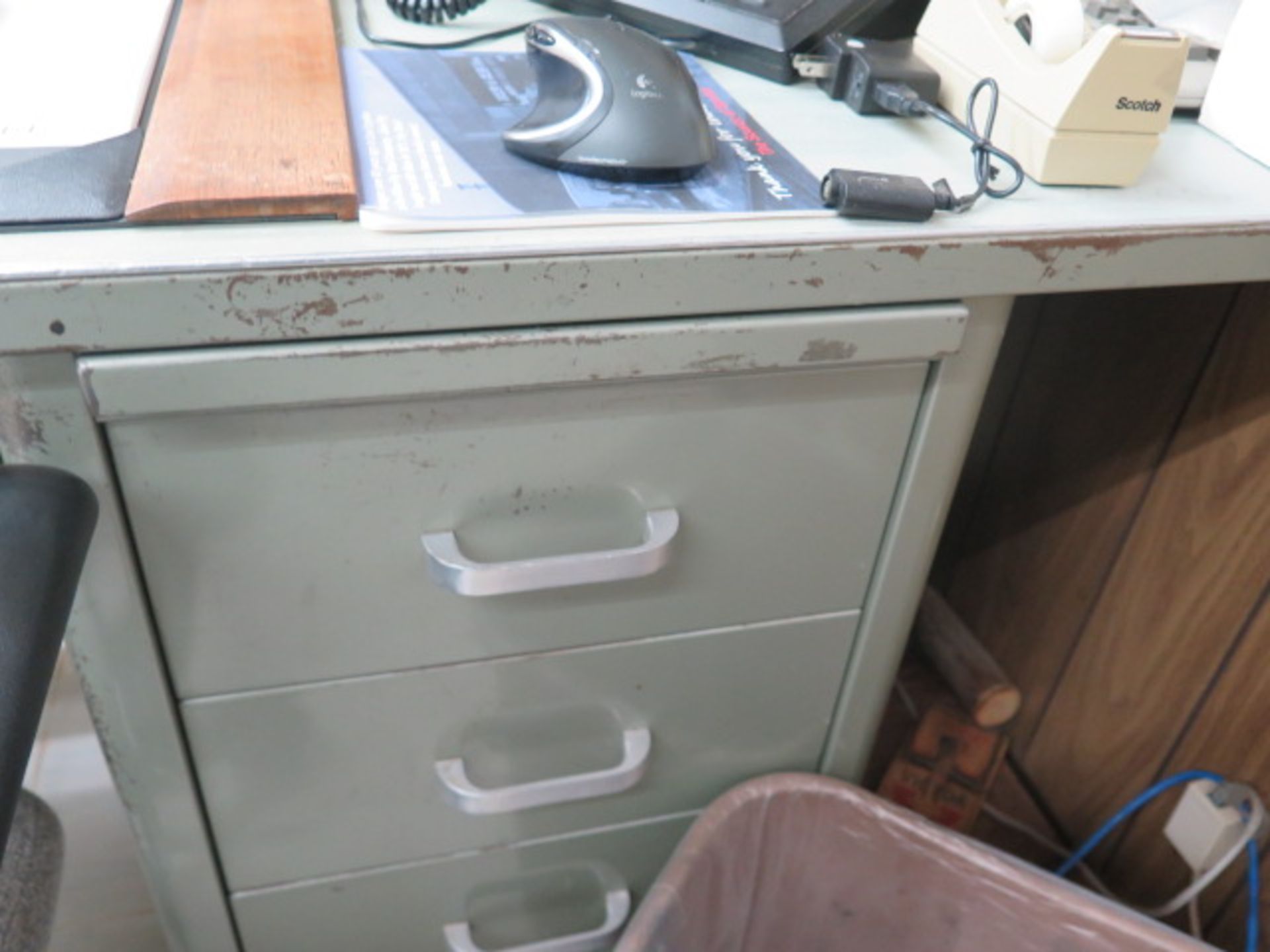 Desks (2) and Credenza (SOLD AS-IS - NO WARRANTY) - Image 2 of 4