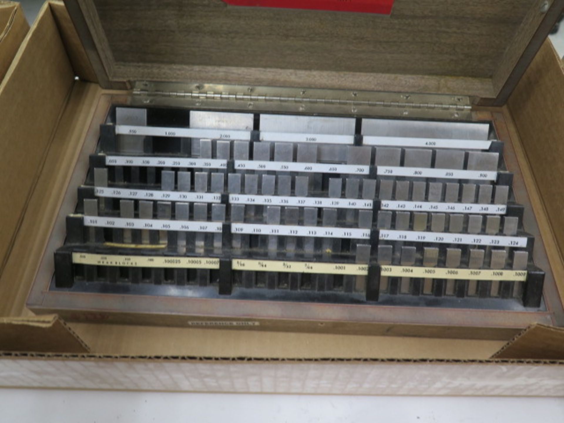 MHC Gage Block Set (Complete) and Starrett Partial Gage Block Set (SOLD AS-IS - NO WARRANTY) - Image 6 of 9