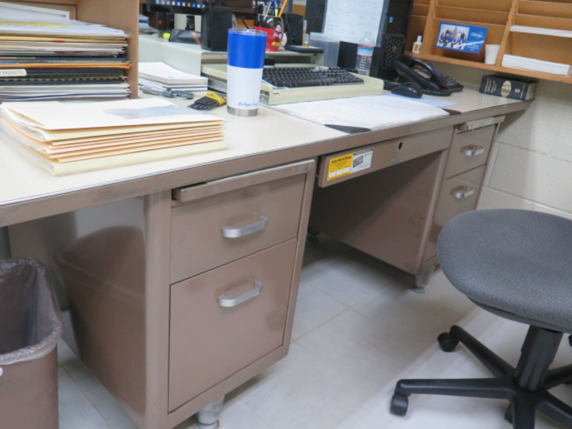 Desks (2) and Credenza (SOLD AS-IS - NO WARRANTY) - Image 3 of 4