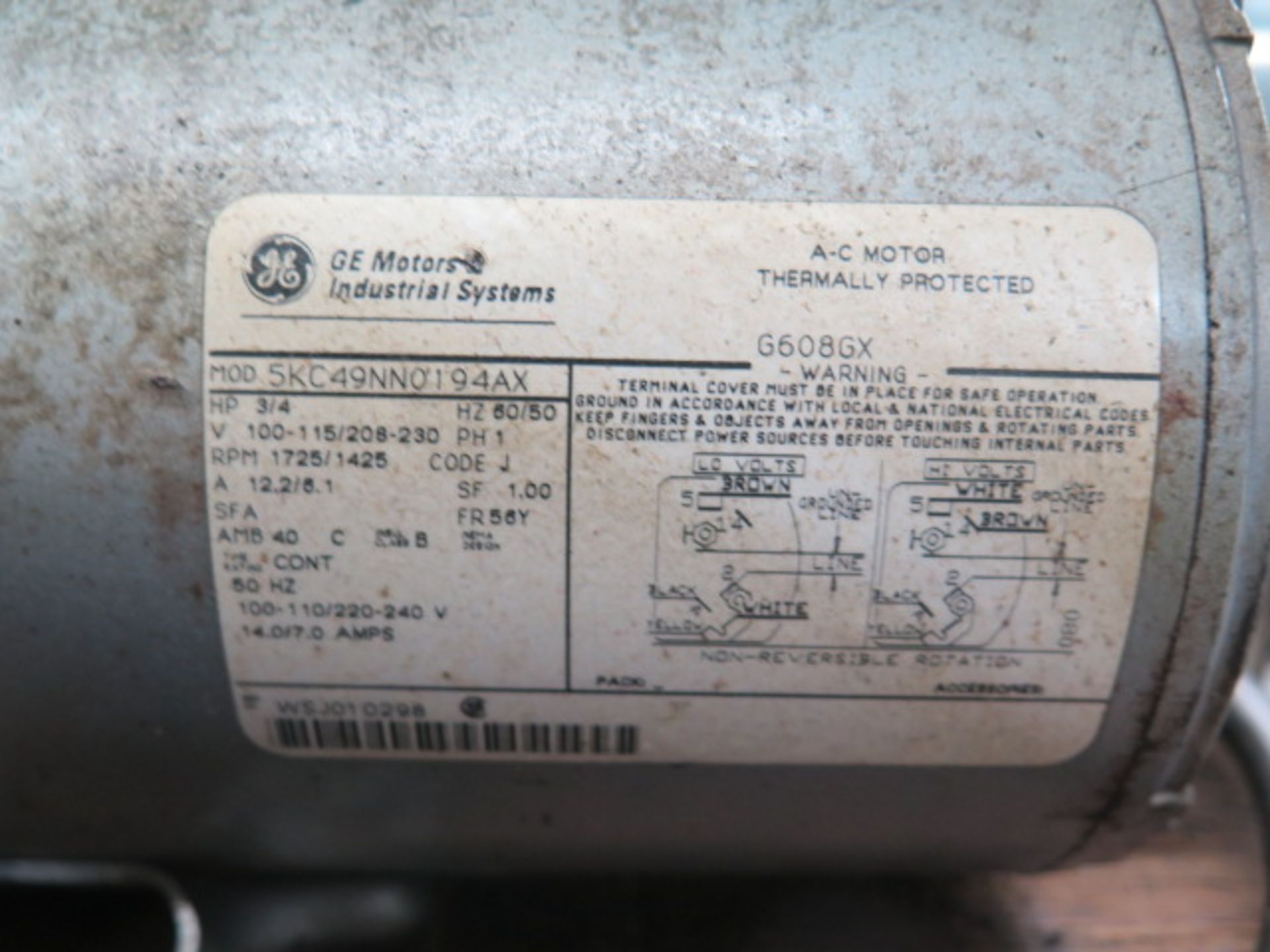 Gast Vacuum Pump (SOLD AS-IS - NO WARRANTY) - Image 4 of 4