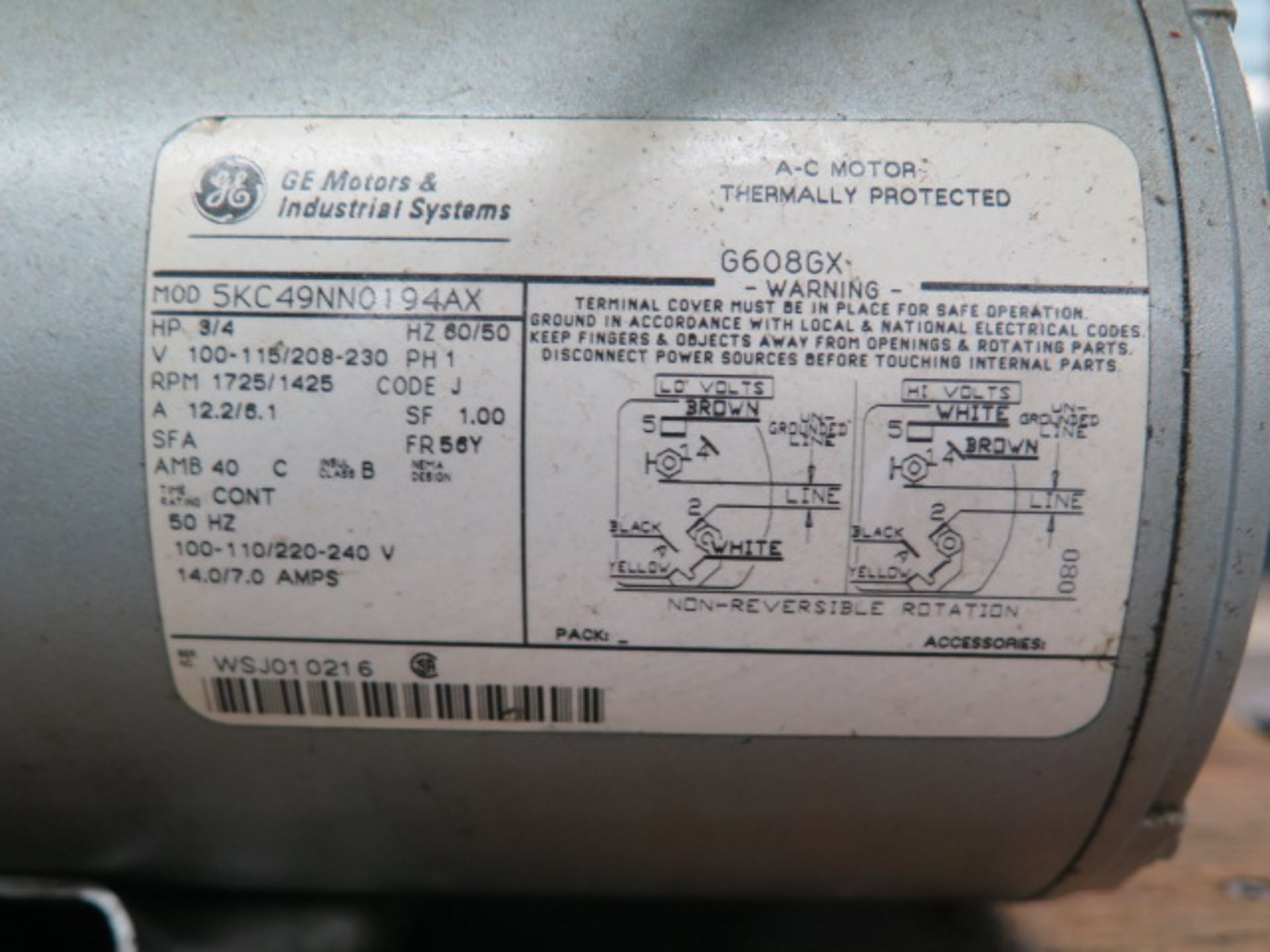 Gast Vacuum Pump (SOLD AS-IS - NO WARRANTY) - Image 5 of 5