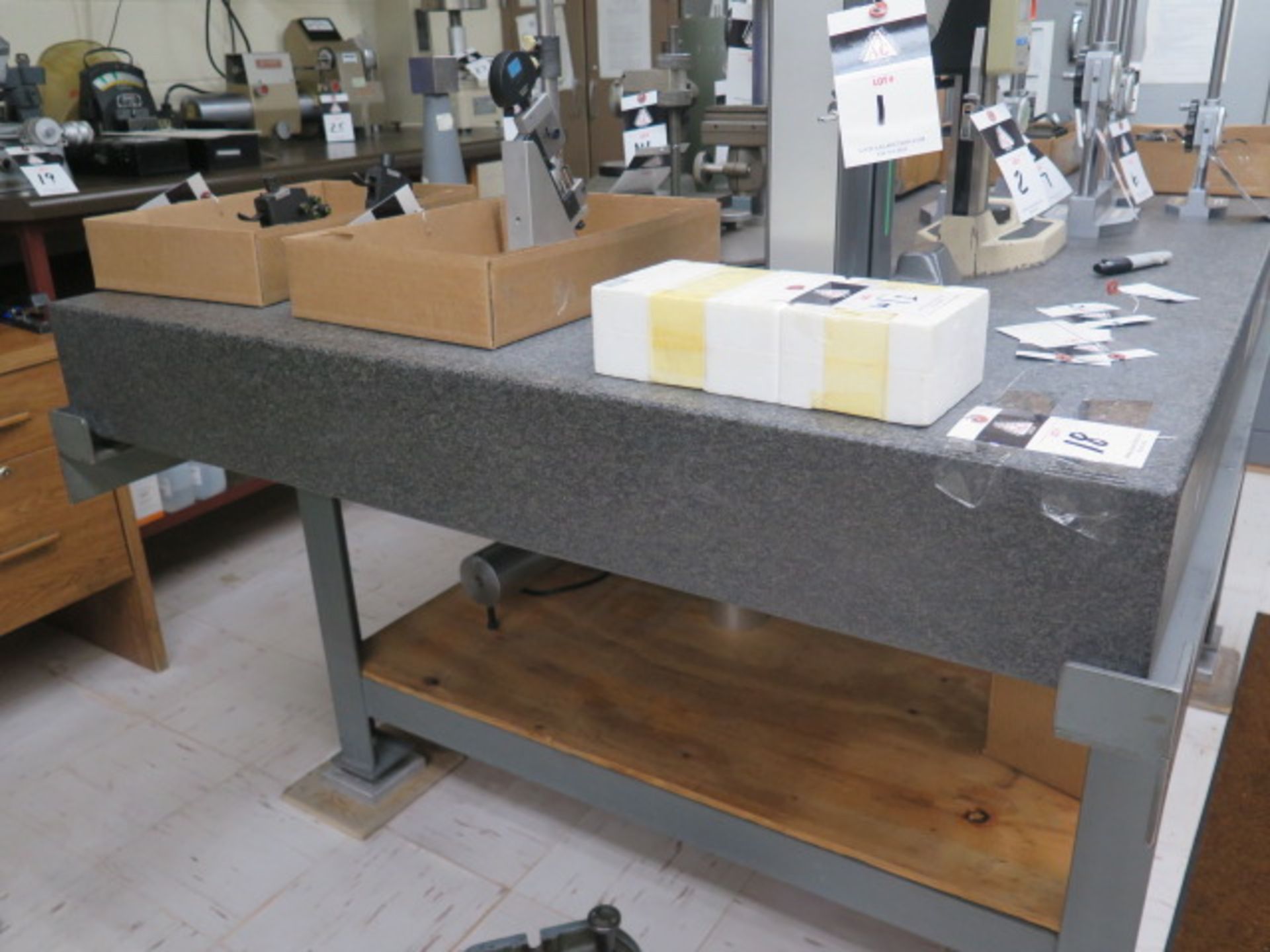 Precision 48" x 72" x 6.5" Grade "A" Granite Surface Plate w/ Stand (SOLD AS-IS - NO WARRANTY) - Image 2 of 6