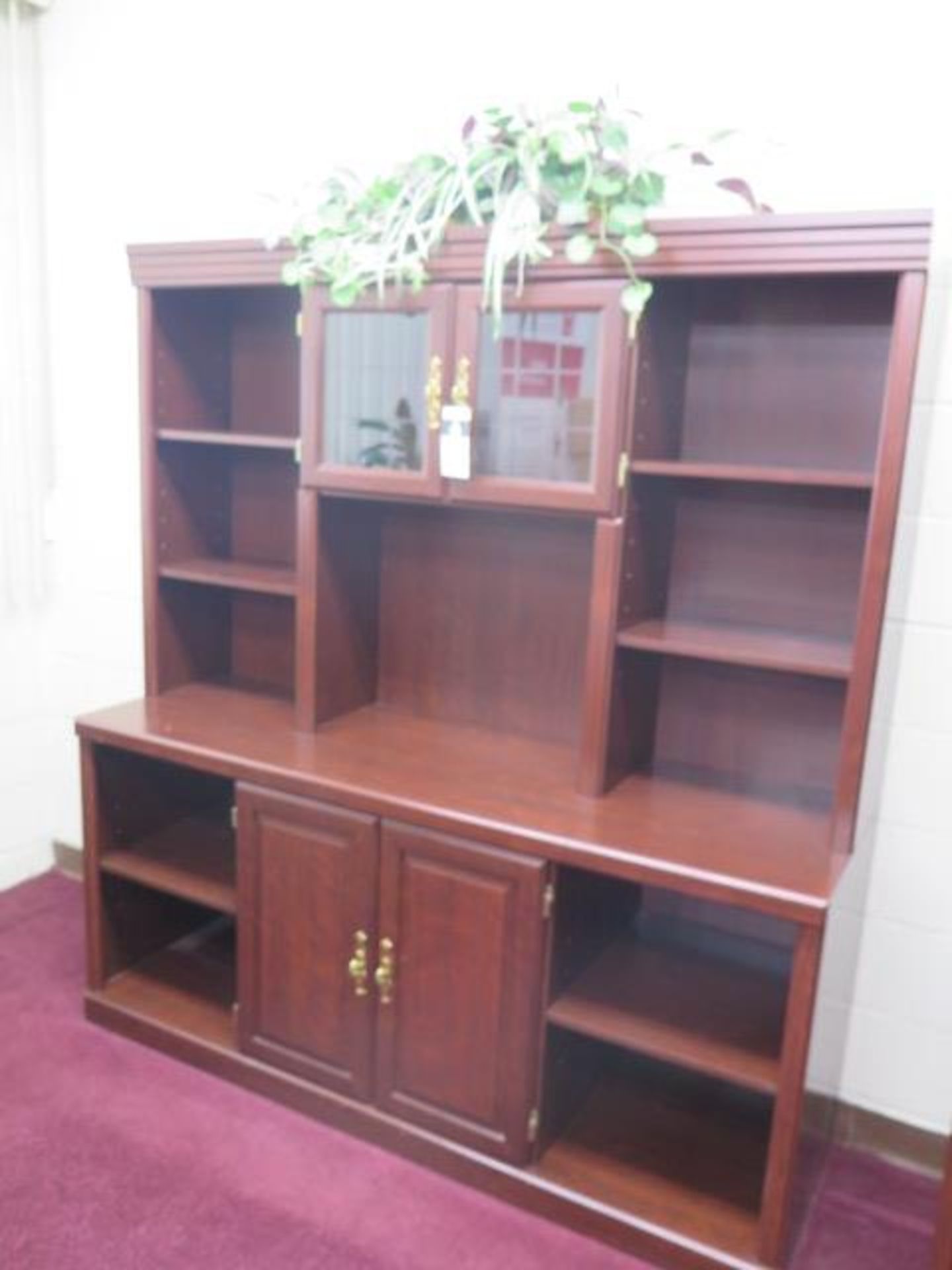 Execitive Desk, Credenza, Cabinet and File Cabinet (SOLD AS-IS - NO WARRANTY) - Image 2 of 5