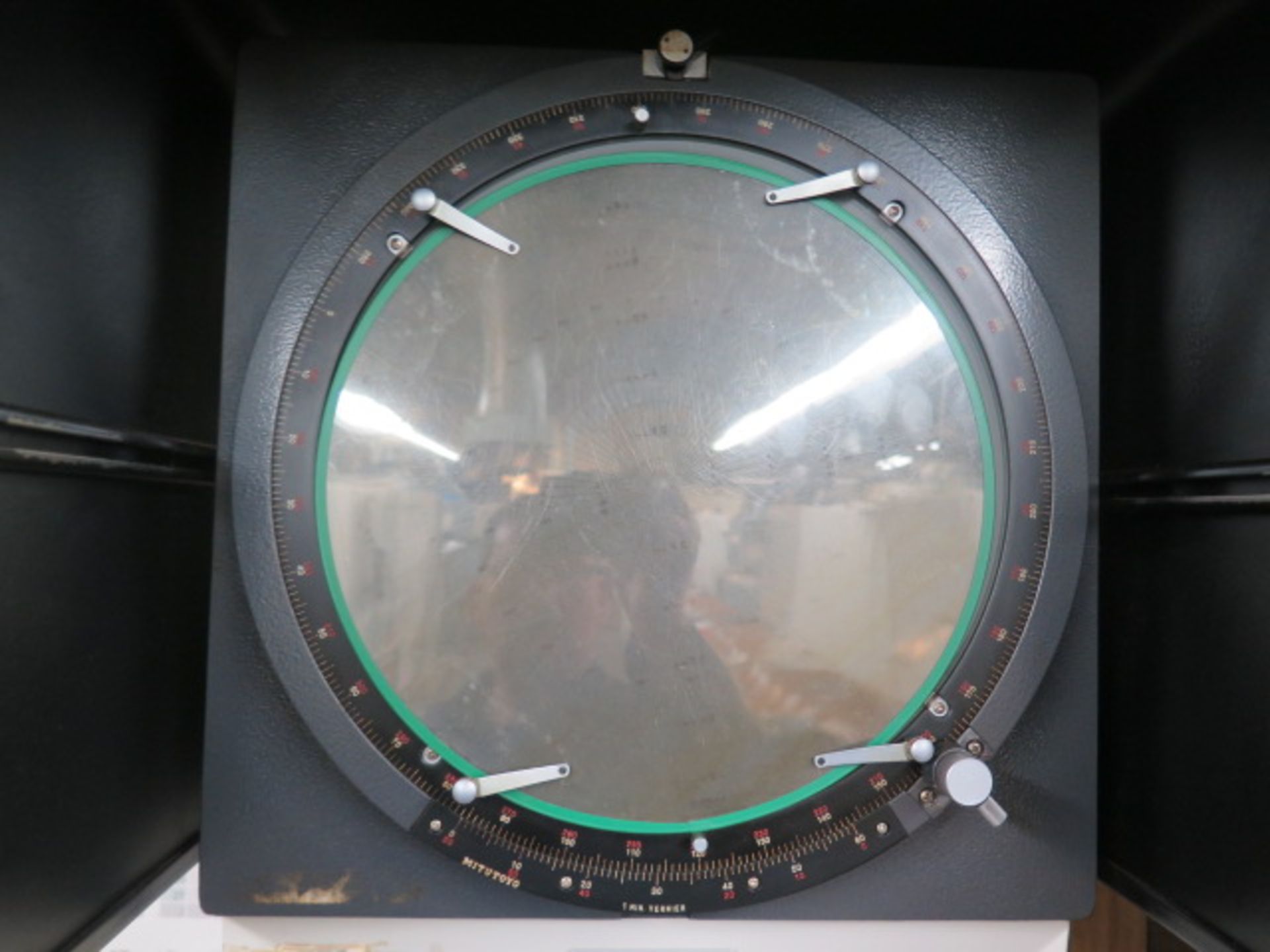 Mitutoyo PJ-300 12” Optical Comparator s/n 7353 w/ Surface and Profile Illumination (SOLD AS-IS - NO - Image 3 of 8