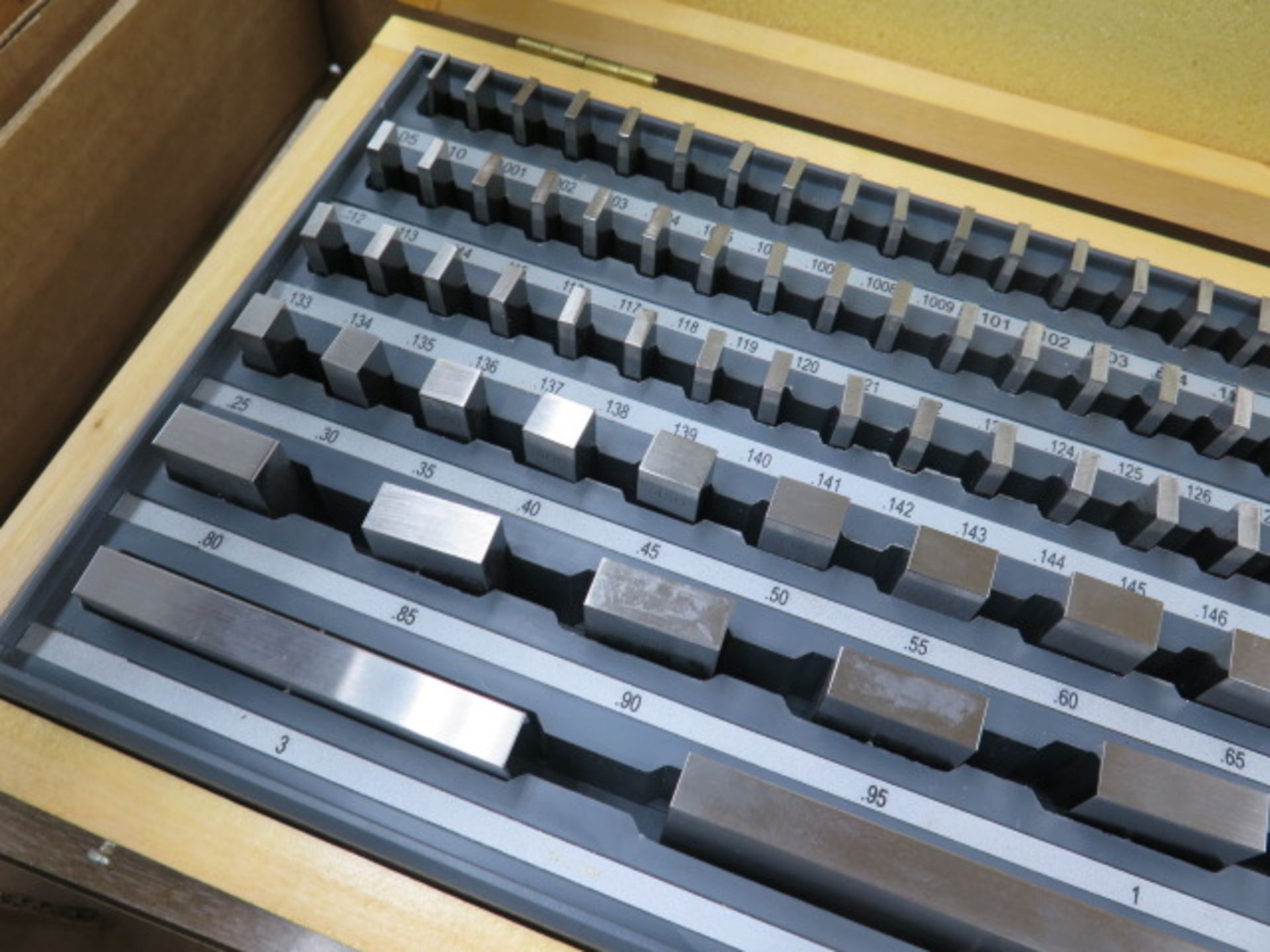 MHC Gage Block Set (Complete) and Starrett Partial Gage Block Set (SOLD AS-IS - NO WARRANTY) - Image 4 of 9