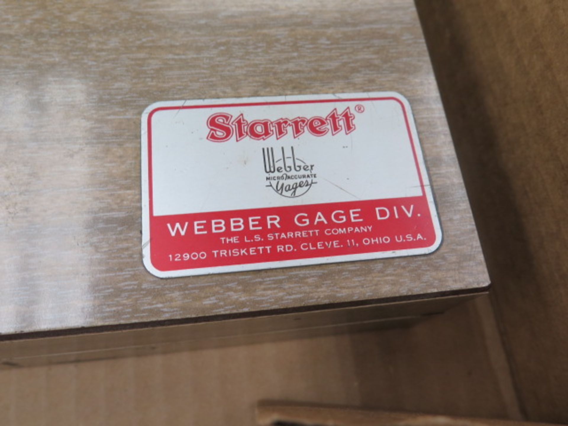 MHC Gage Block Set (Complete) and Starrett Partial Gage Block Set (SOLD AS-IS - NO WARRANTY) - Image 9 of 9