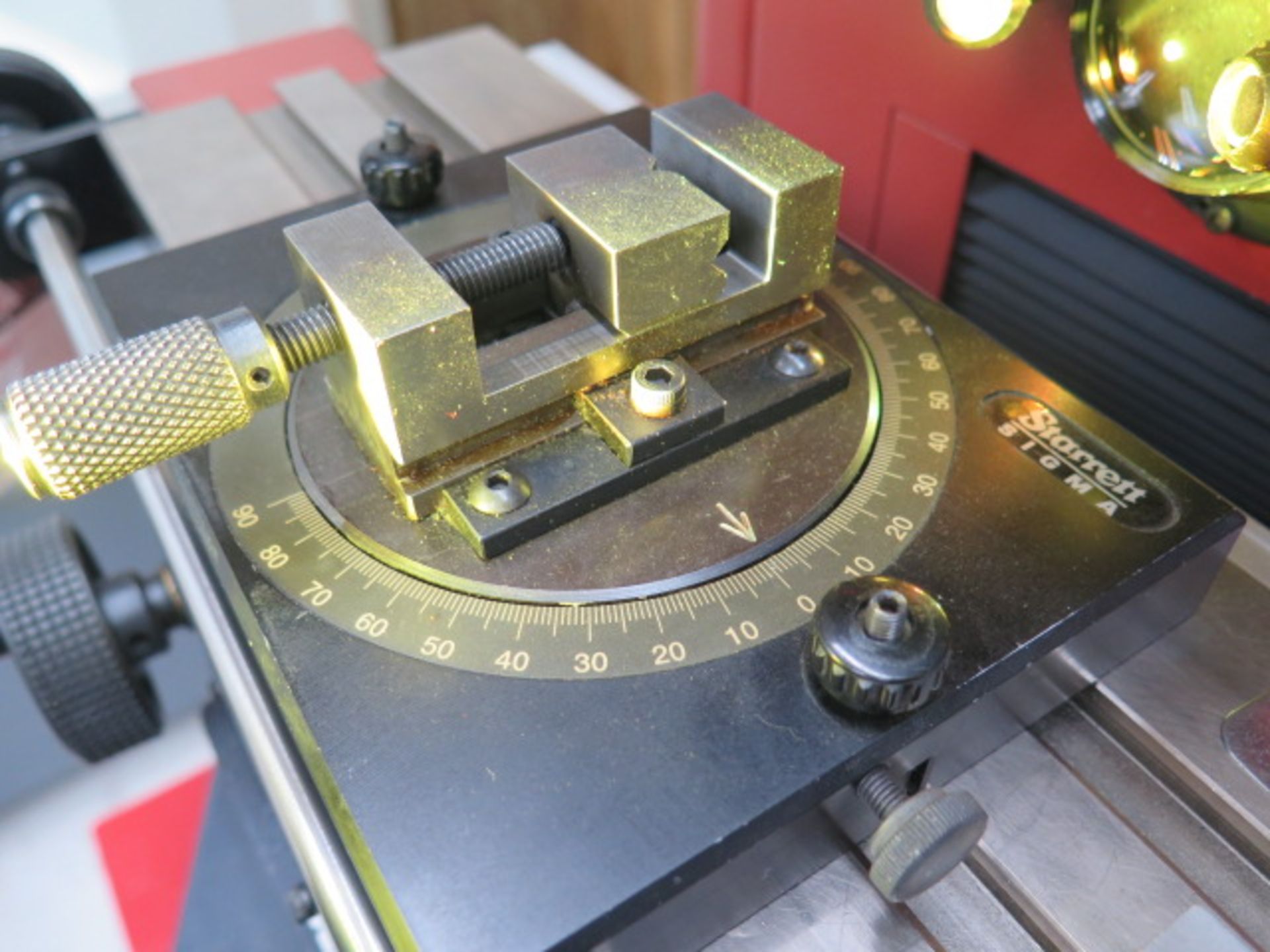 1996 Starrett HB400 15” Optical Comparator s/n 4656 w/ Quadra-Chek 2000 Programmable DRO, SOLD AS IS - Image 13 of 16