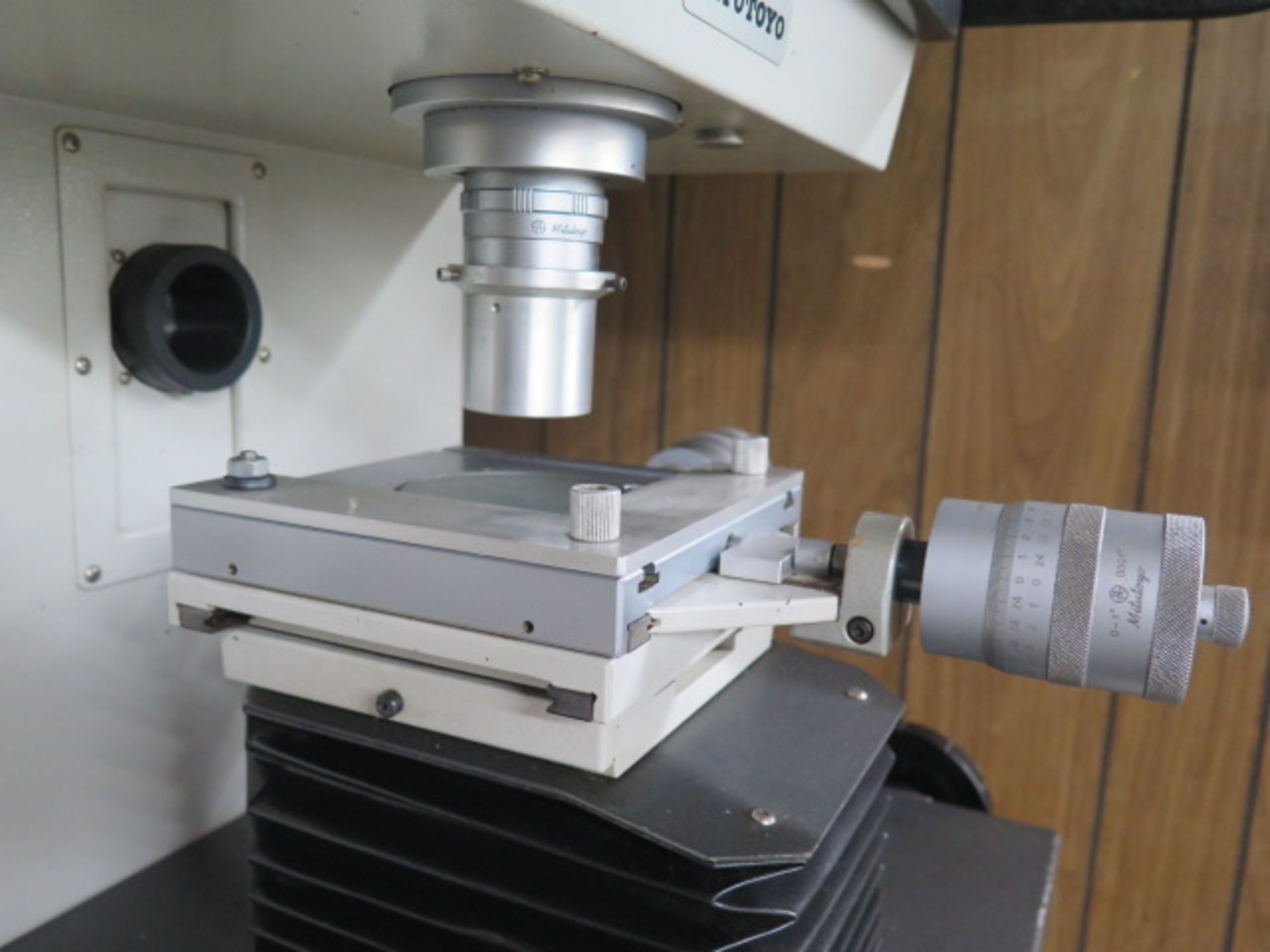 Mitutoyo PJ-300 12” Optical Comparator s/n 7353 w/ Surface and Profile Illumination (SOLD AS-IS - NO - Image 6 of 8