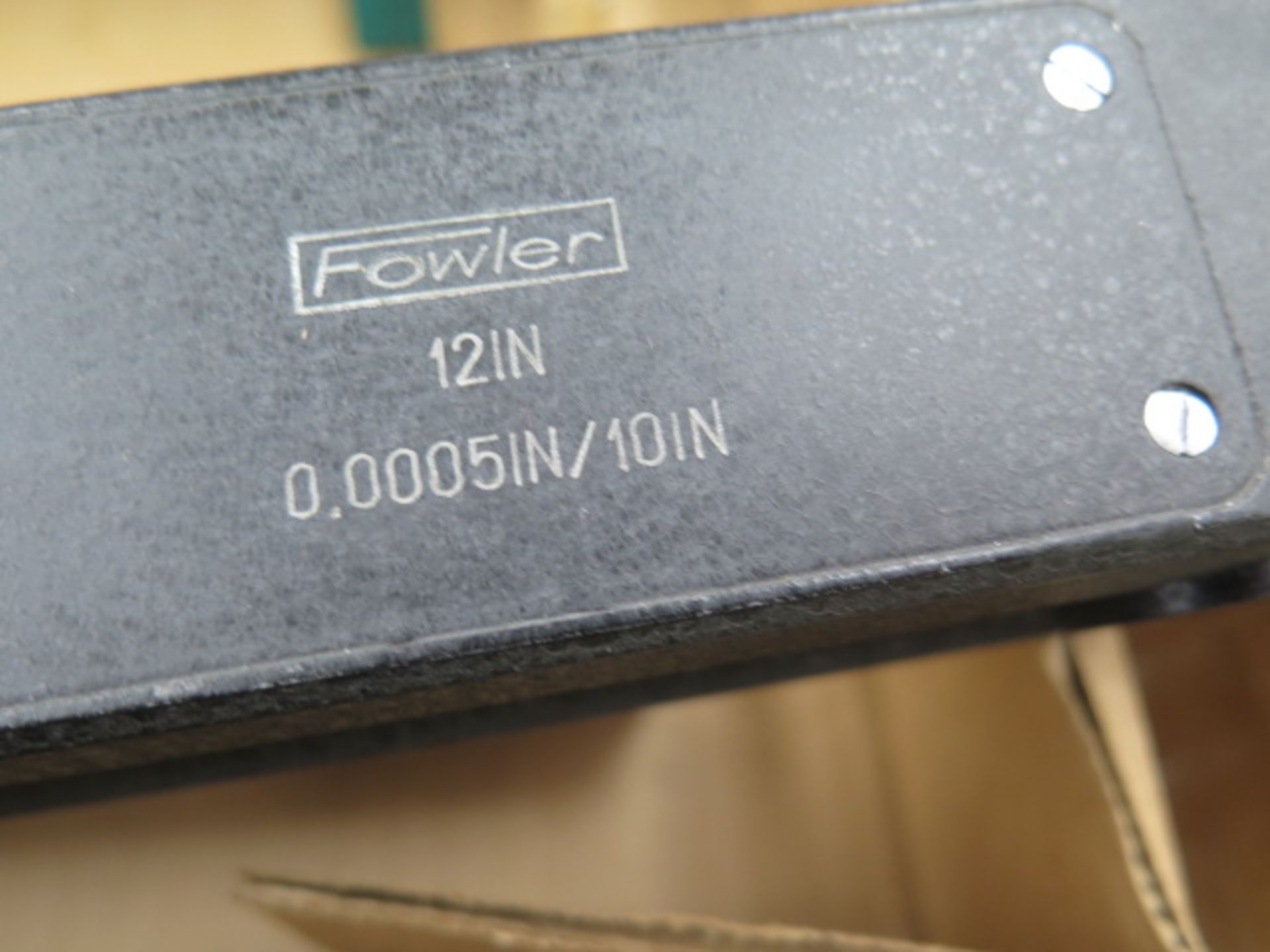 Fowler 12" Master Level and Fowler Sine Bar (SOLD AS-IS - NO WARRANTY) - Image 4 of 7