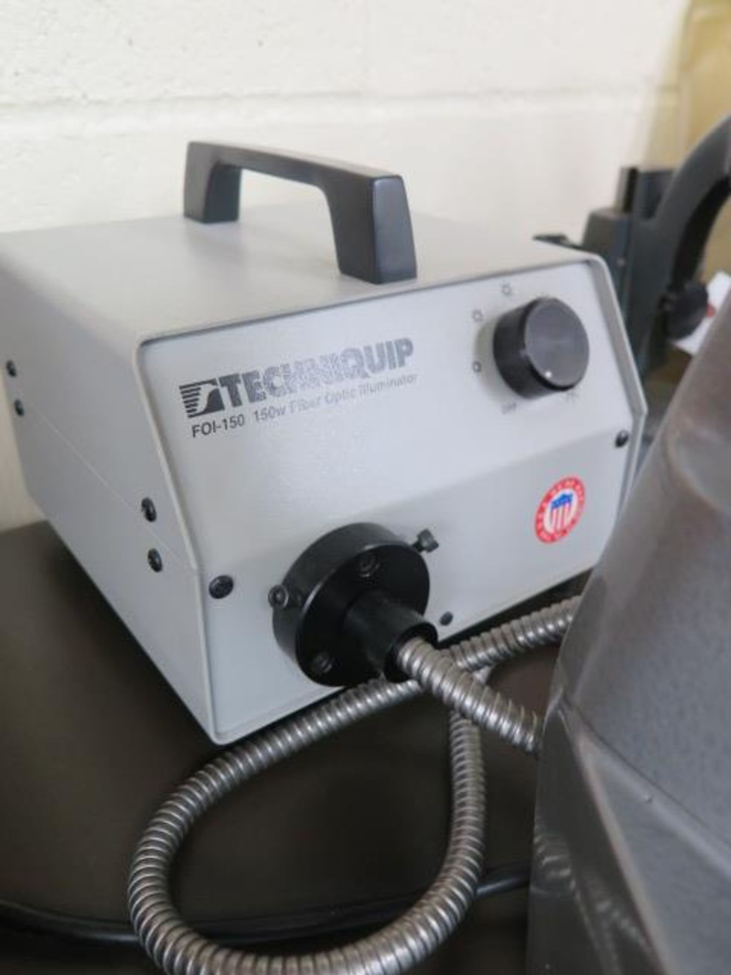 Mitutoyo BI-4 Tool Makers Microscope s/n 6100 w/ Micrometer Head Readout, Fiberoptic Light Source ( - Image 7 of 7
