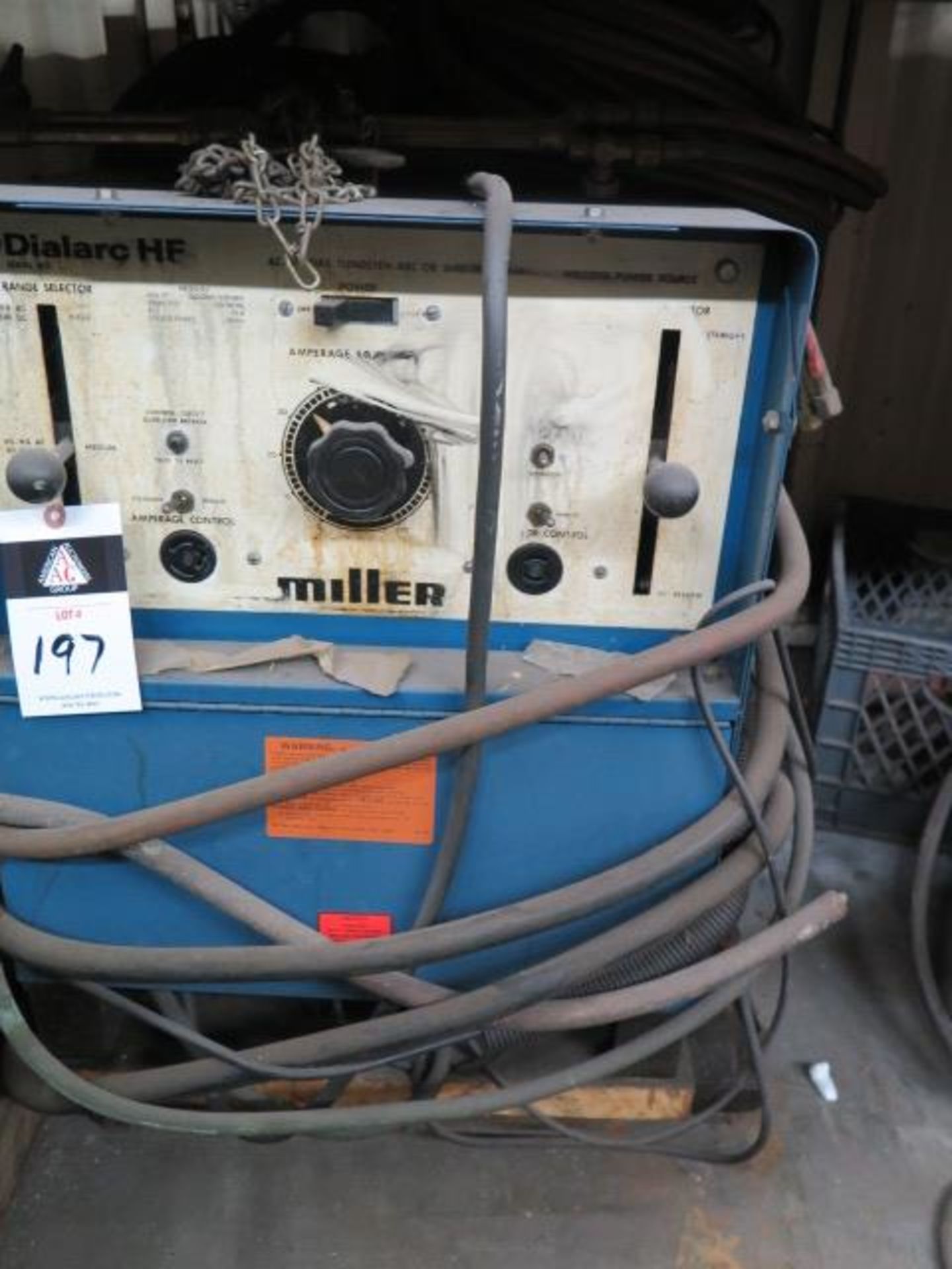 Miller Dial Arc HF Arc Welding Power Source (SOLD AS-IS - NO WARRANTY) - Image 2 of 4