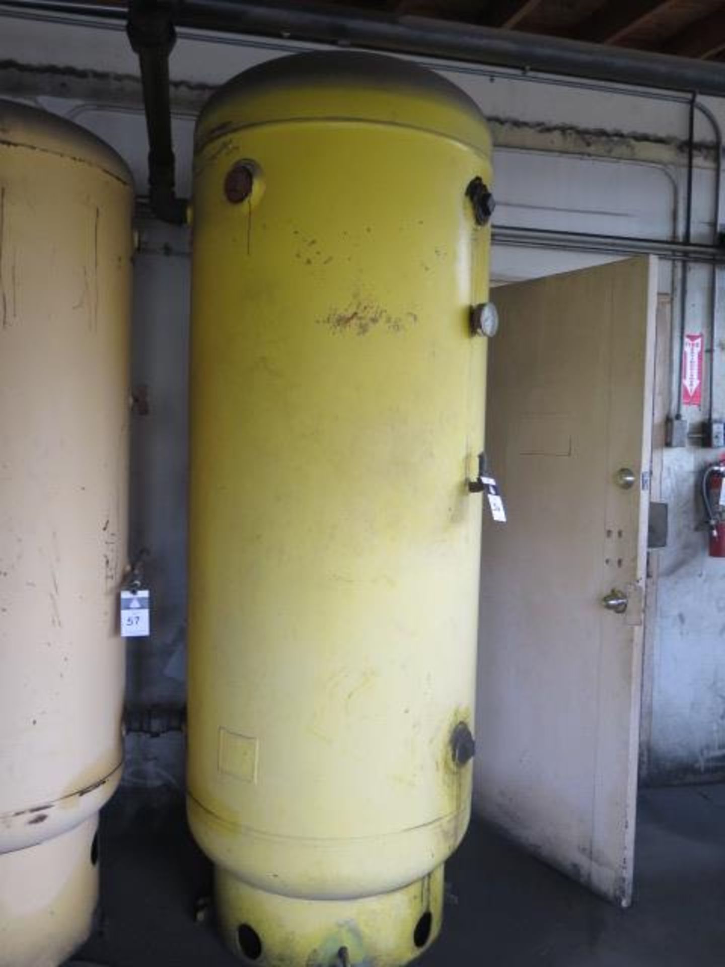 400 Gallon Vertical Air Storage Tank (SOLD AS-IS - NO WARRANTY) - Image 2 of 2