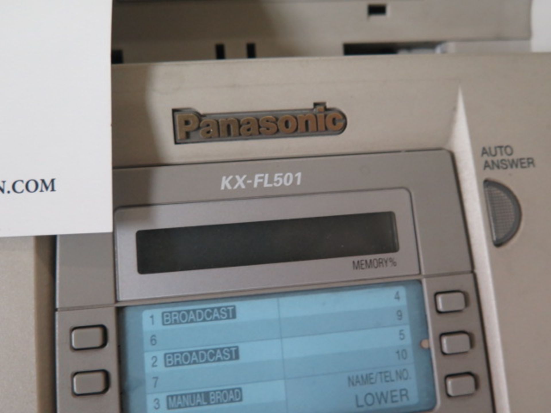 Brother Copy Machine and Panasonic FAX Machine (SOLD AS-IS - NO WARRANTY) - Image 2 of 3