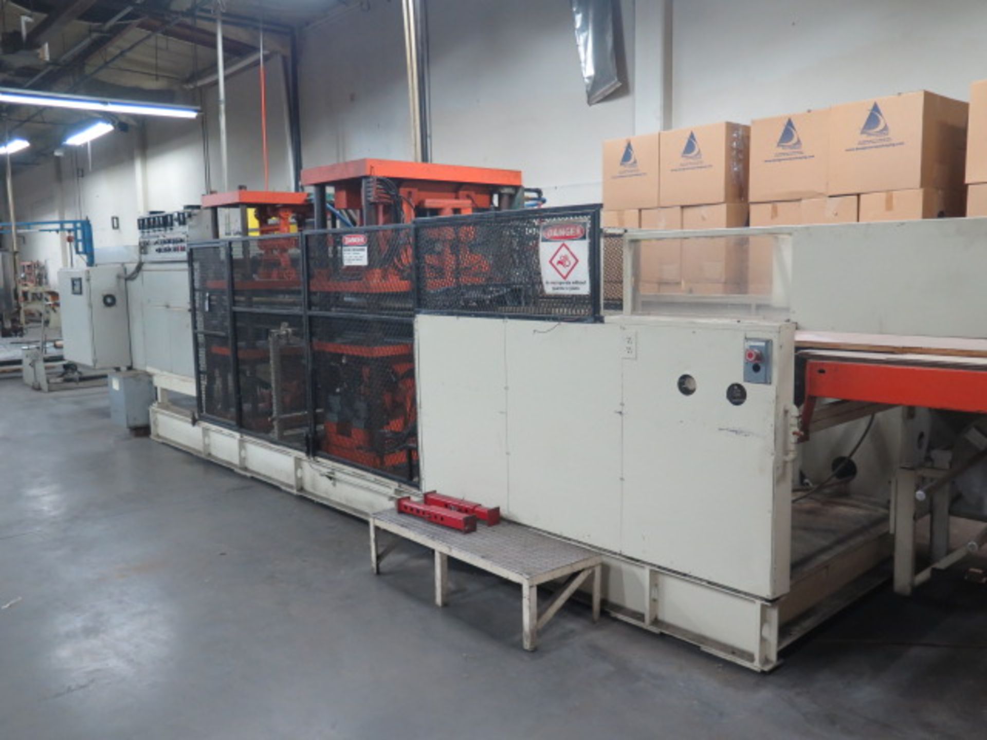 Packaging Industries mdl. 2300 Thermoforming Machine s/n 270-094-80 w/ Digital Controls, SOLD AS IS - Image 2 of 24