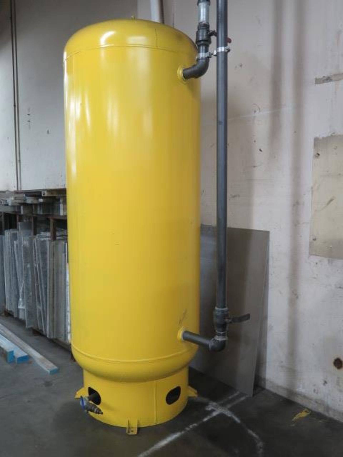 400 Gallon Vertical Air Storage Tank (SOLD AS-IS - NO WARRANTY) - Image 2 of 2
