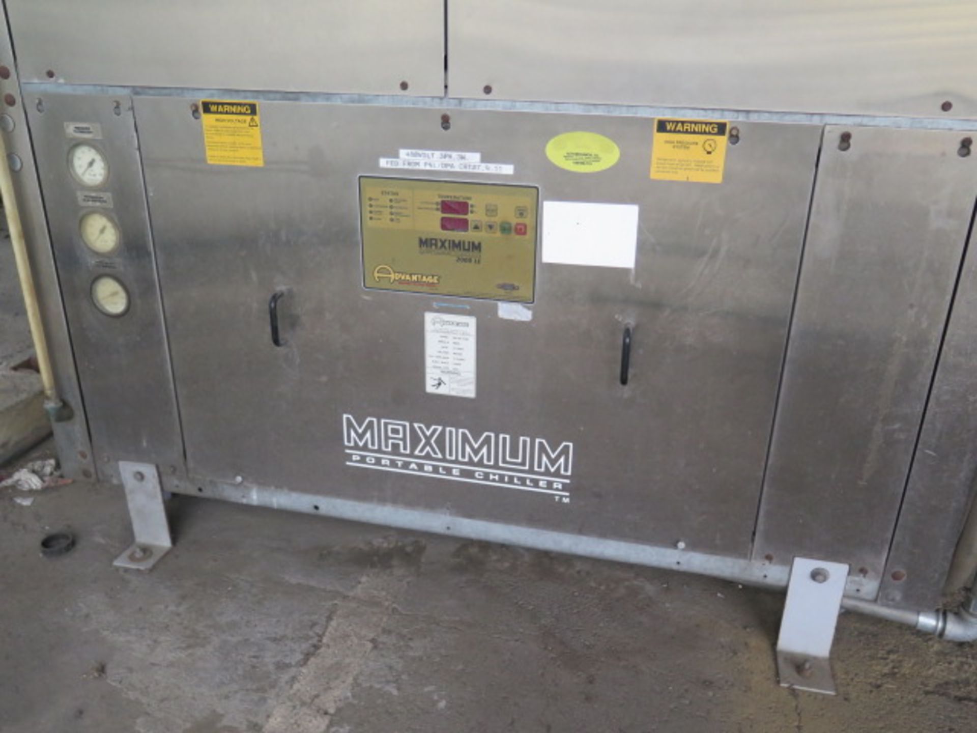 2004 Advantage MK-15A 41HB “Maximum” Process Chiller s/n 86848 w/ Digital Controls (SOLD AS-IS - - Image 3 of 6