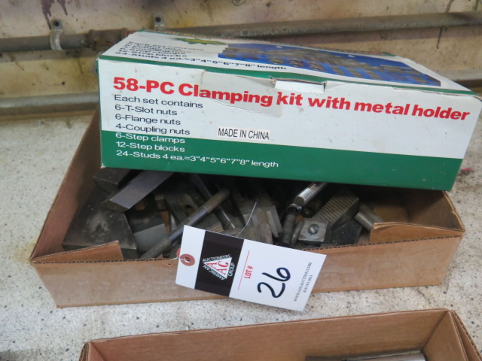 Mill Clamp Set (SOLD AS-IS - NO WARRANTY)