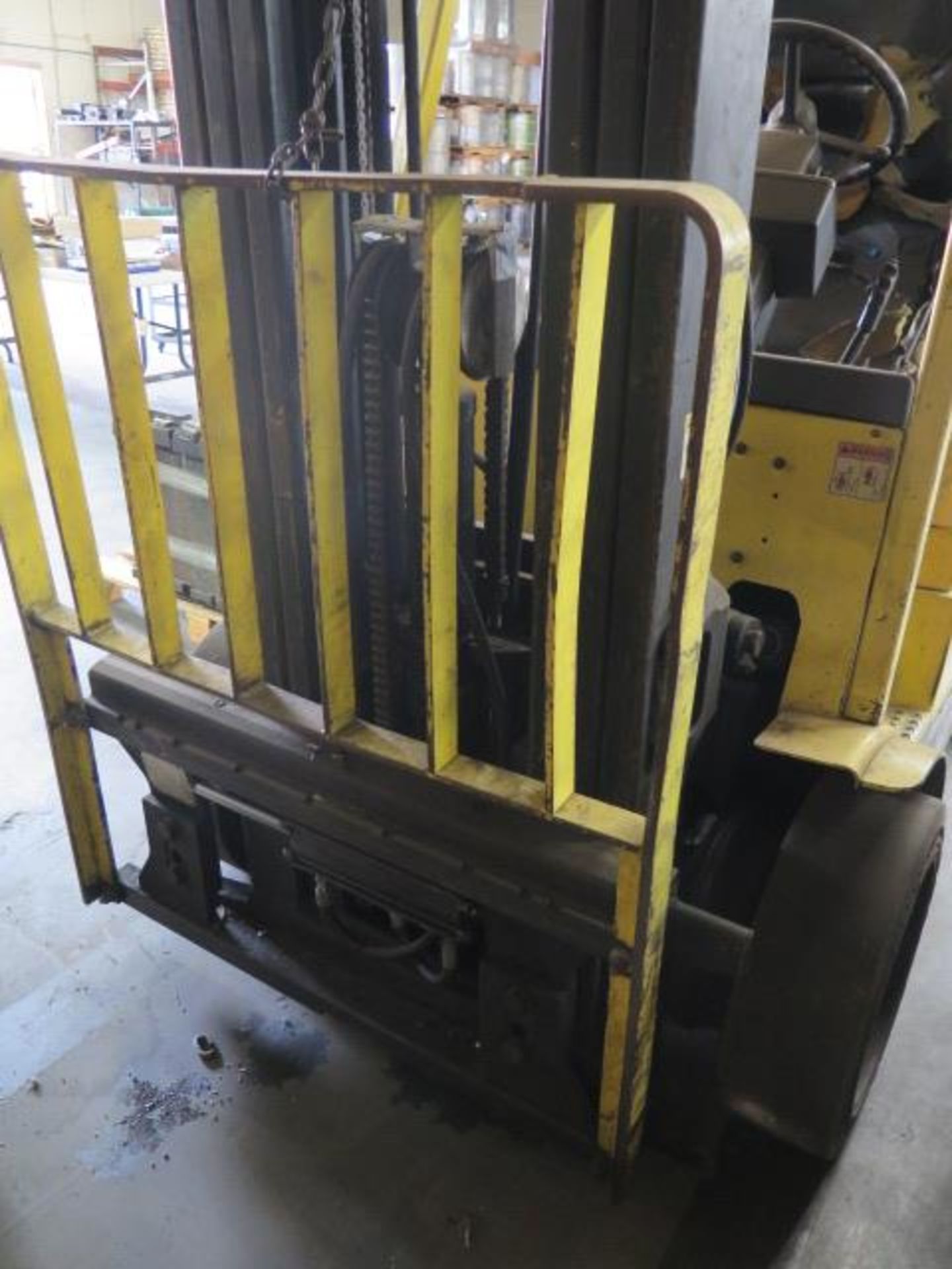 Hyster 50 5000 Lb Cap LPG Forklift (NEEDS REPAIR) w/ 3-Stage, Side Shift, Cushion Tires, SOLD AS IS - Image 7 of 13