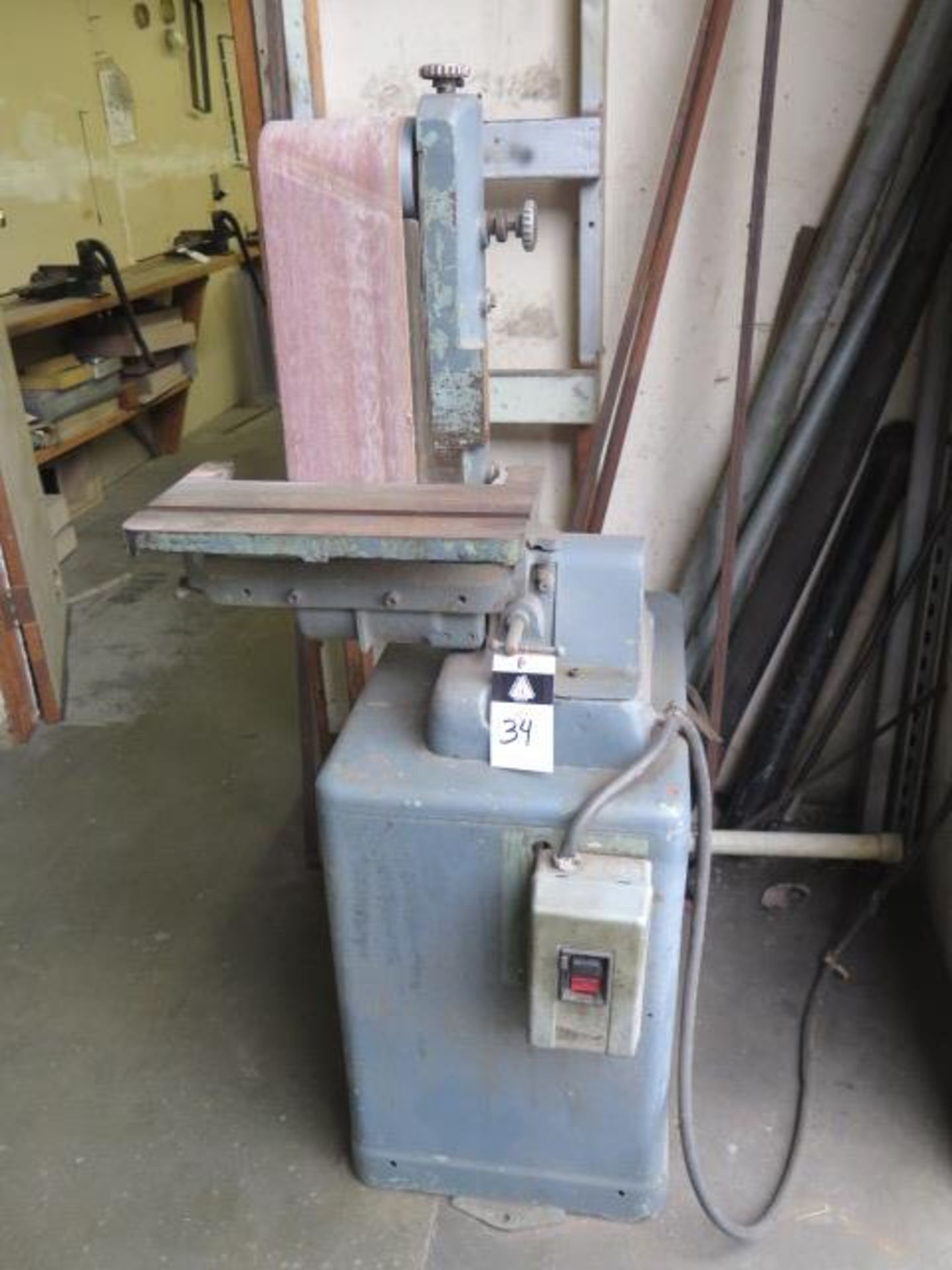 6” Belt Sander w/ Stand (SOLD AS-IS - NO WARRANTY)